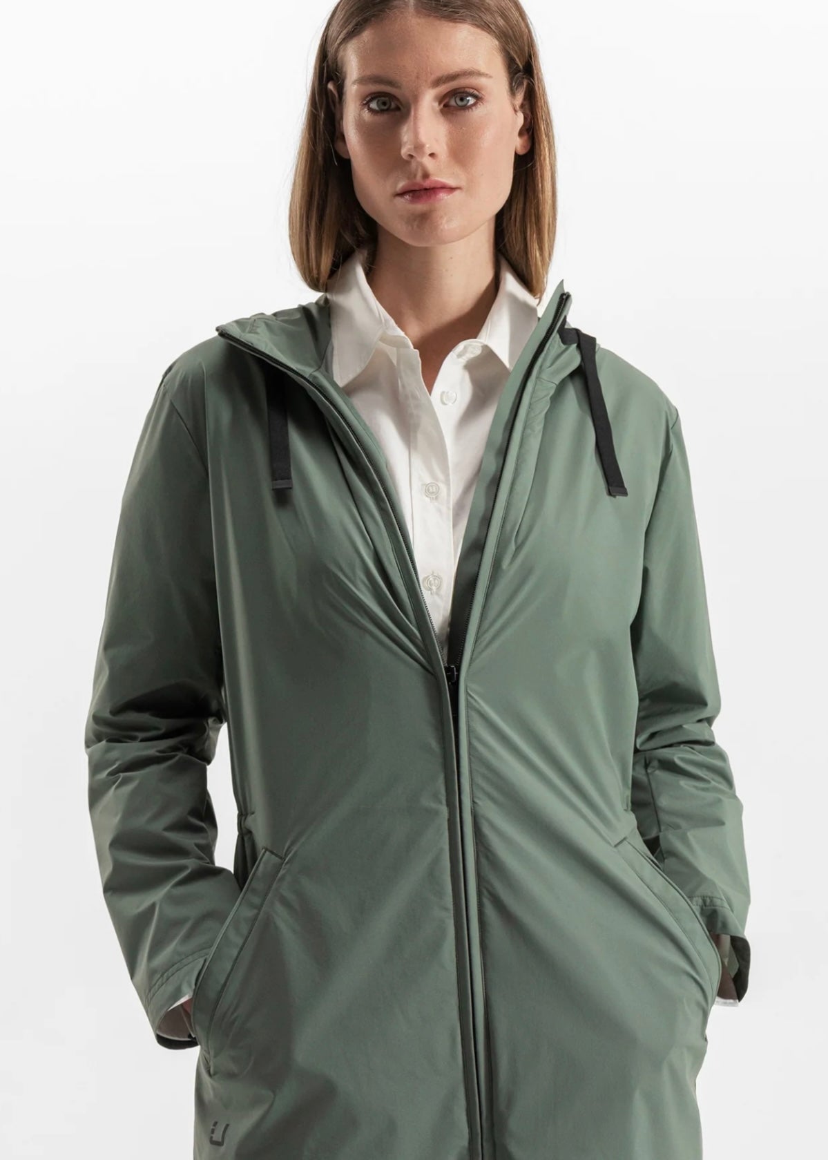 Mist Coat Spring Green