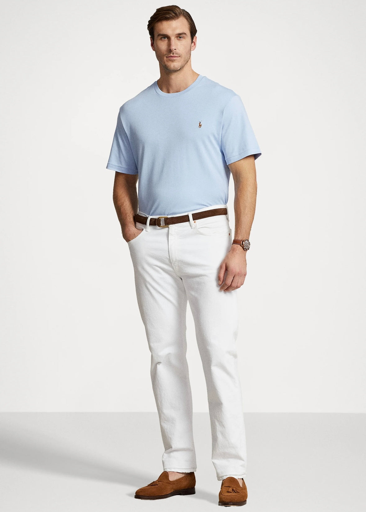 Polo Ralph Lauren Interlock t-shirt - Office Blue