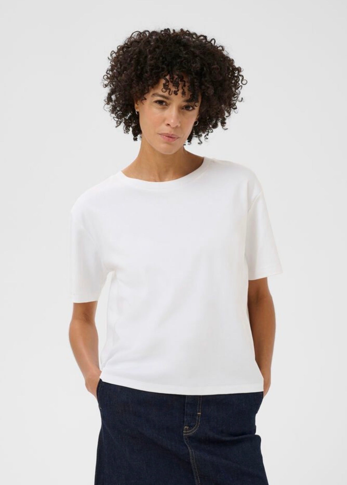 Anne T-shirt Bright White