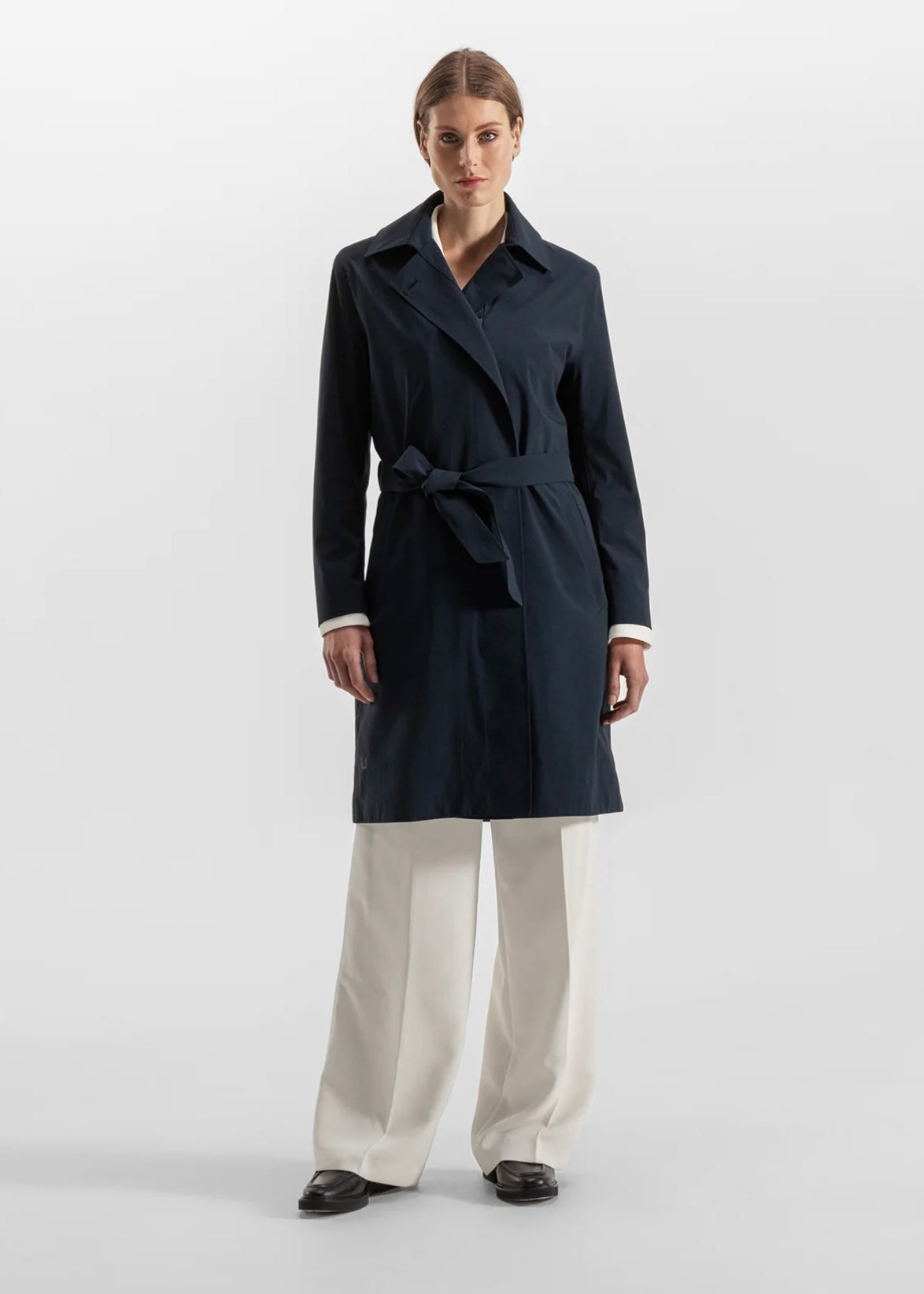 Skylar Trench Coat Navy