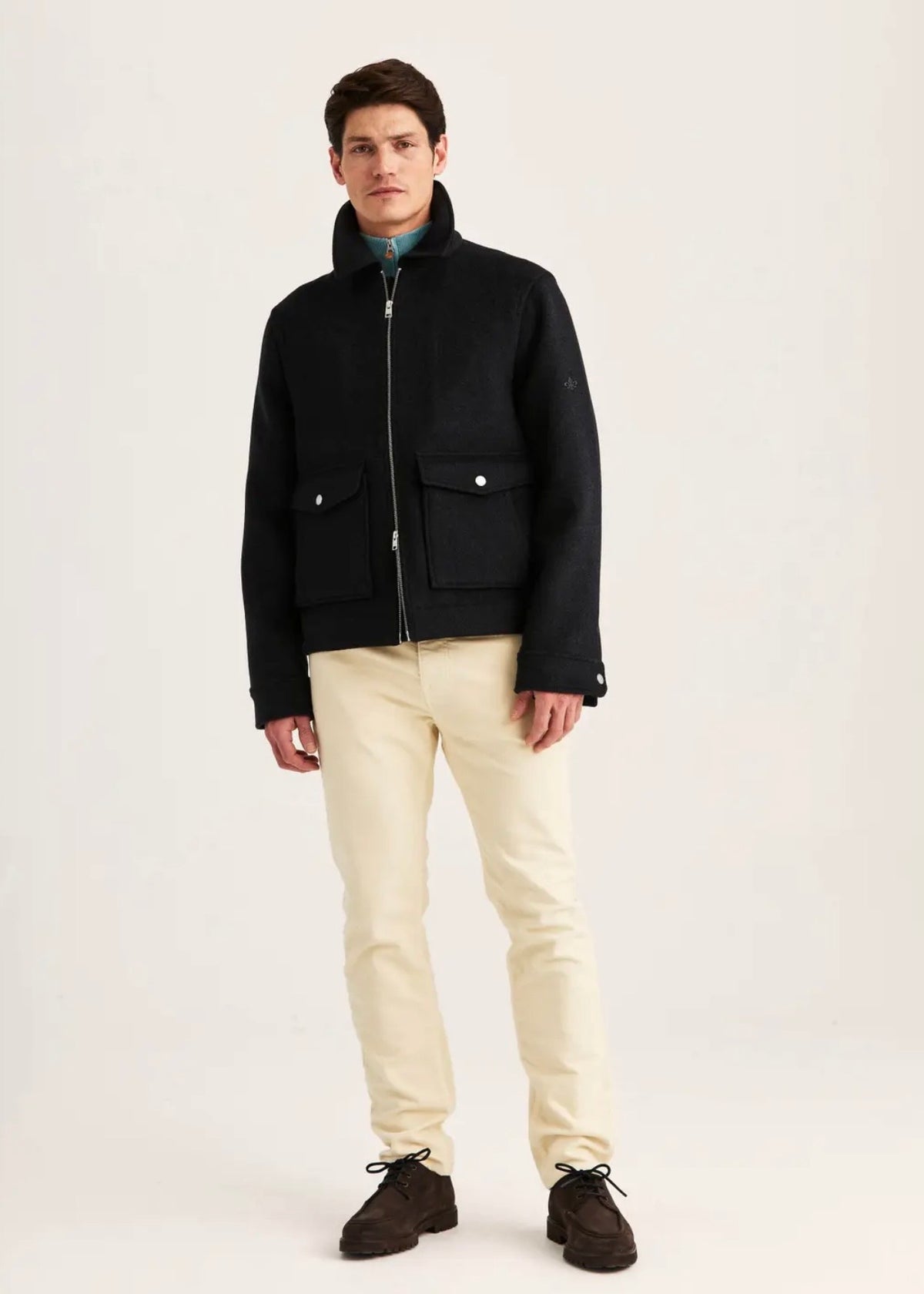 Wallace Wool Jacket Grey
