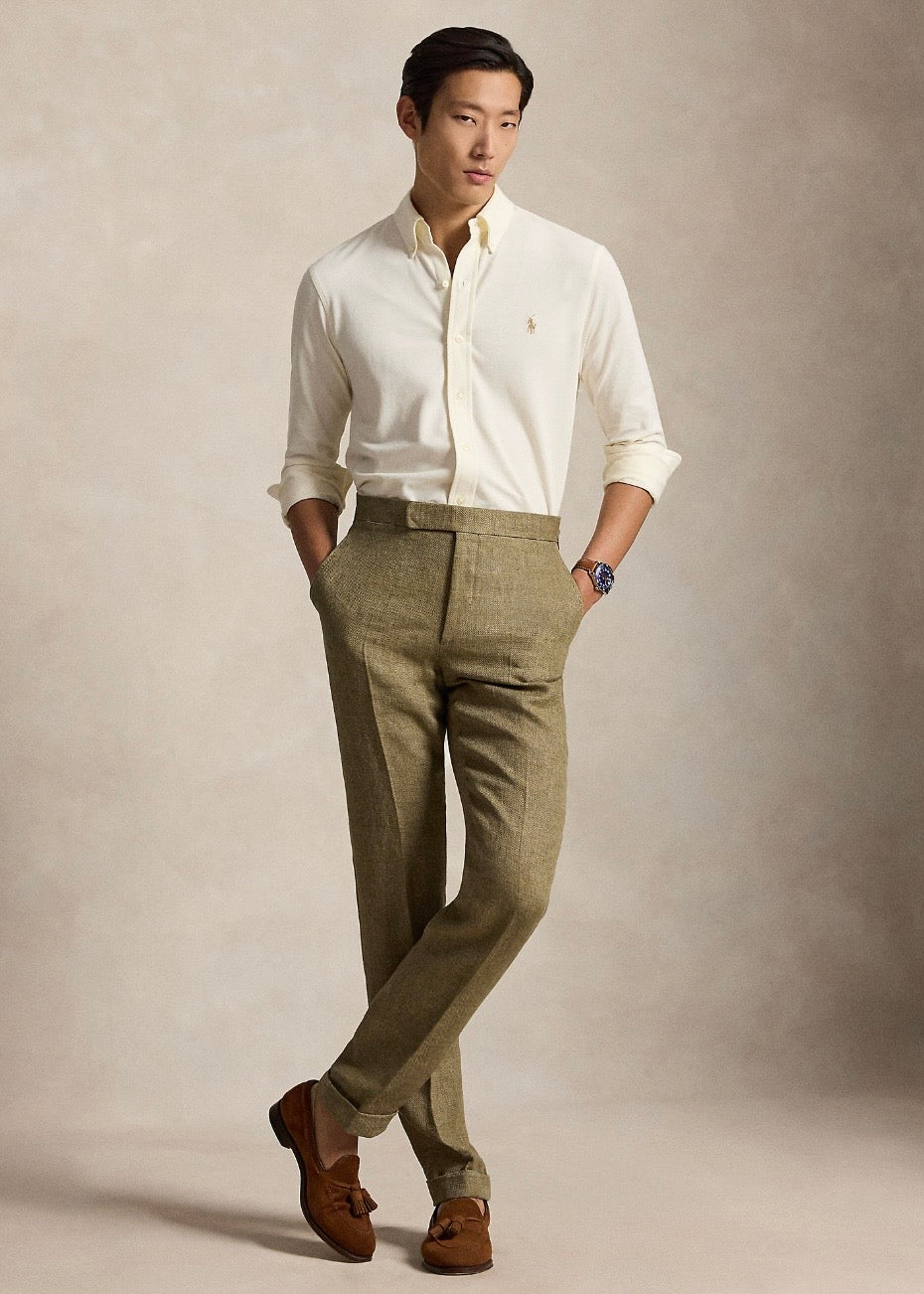 Featherweight Mesh Shirt Pale Cream