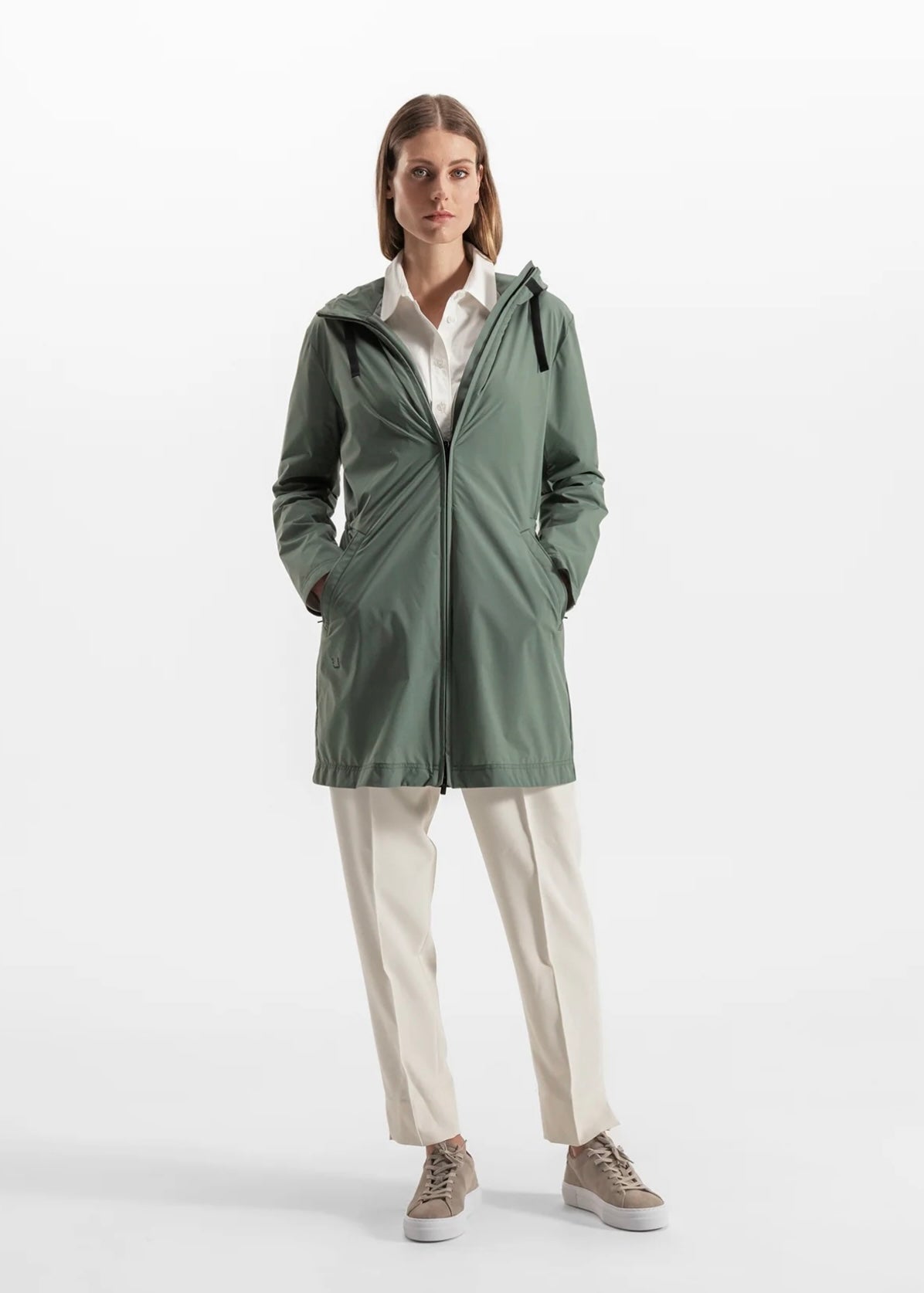 Mist Coat Spring Green