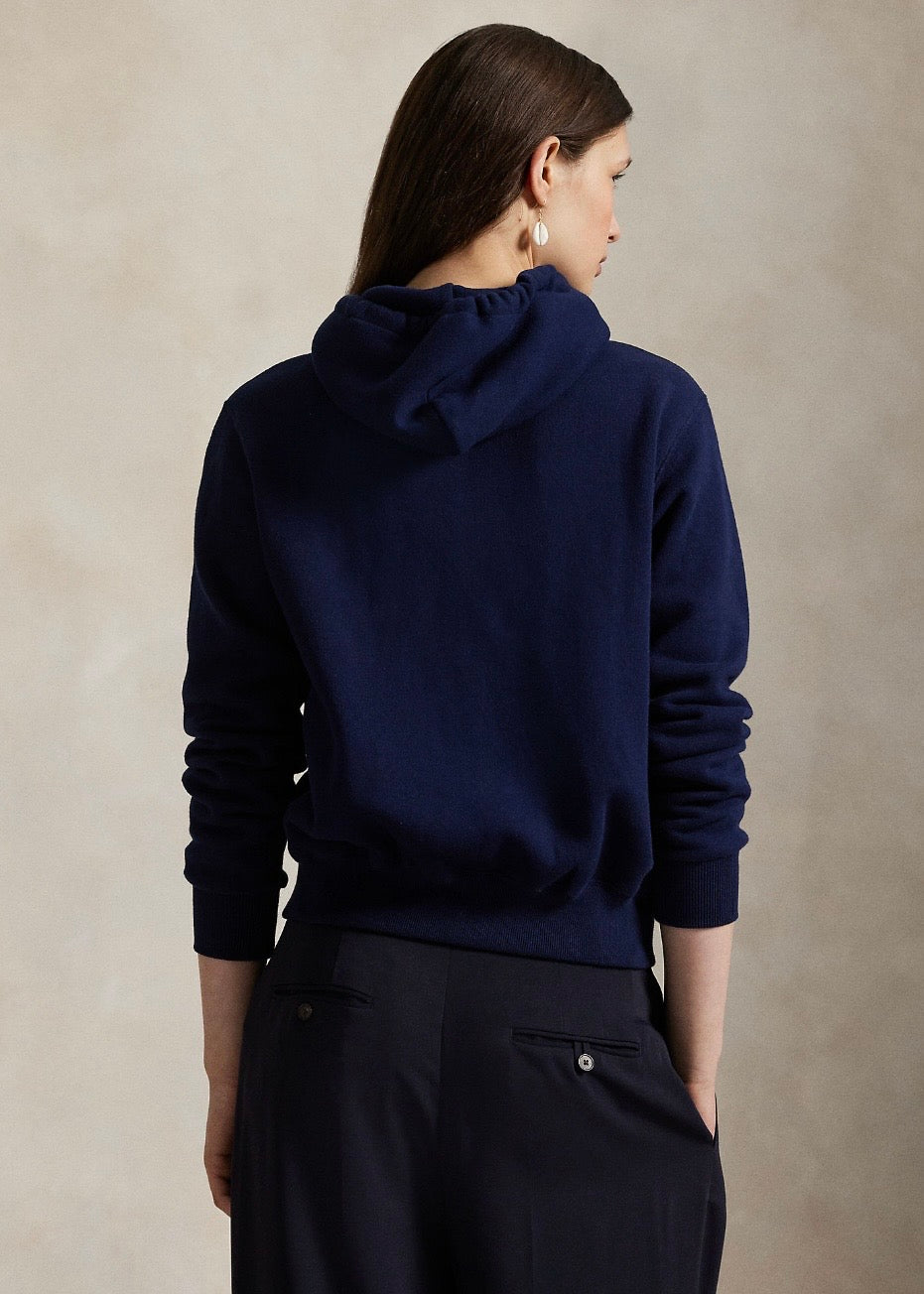 Fleece Full Zip Hoodie Cruise Navy