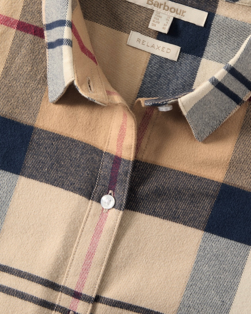 Anna shirt Hessian Tartan