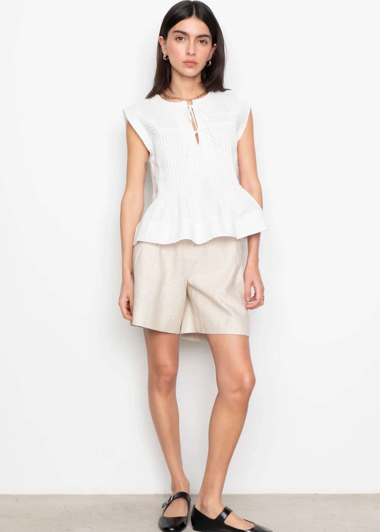 Daria Shorts Sand Melange