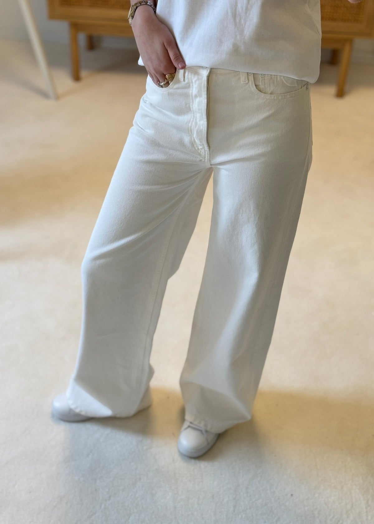 Skater Loose Otawa White Denim