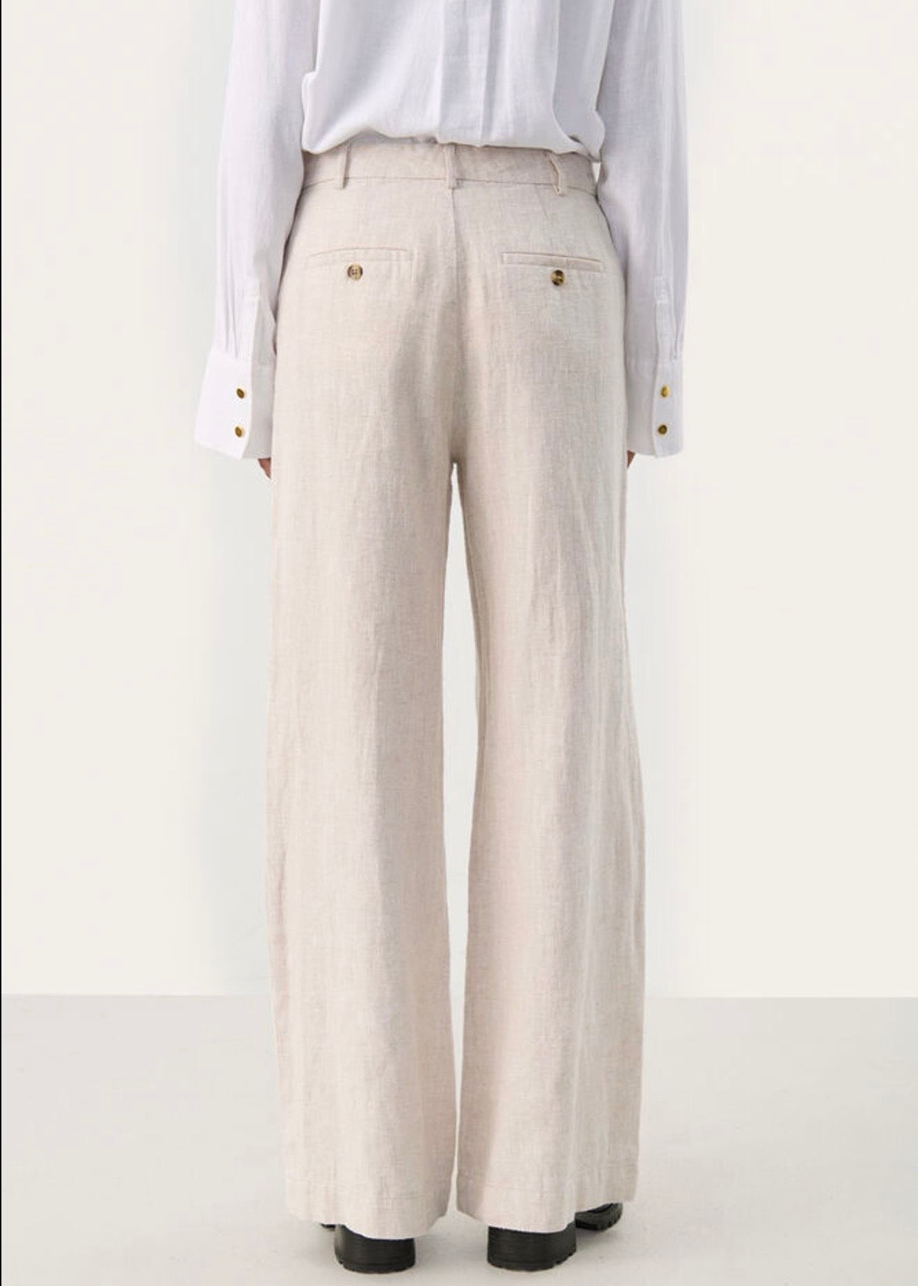 Ninnes Pants French Oak Melange