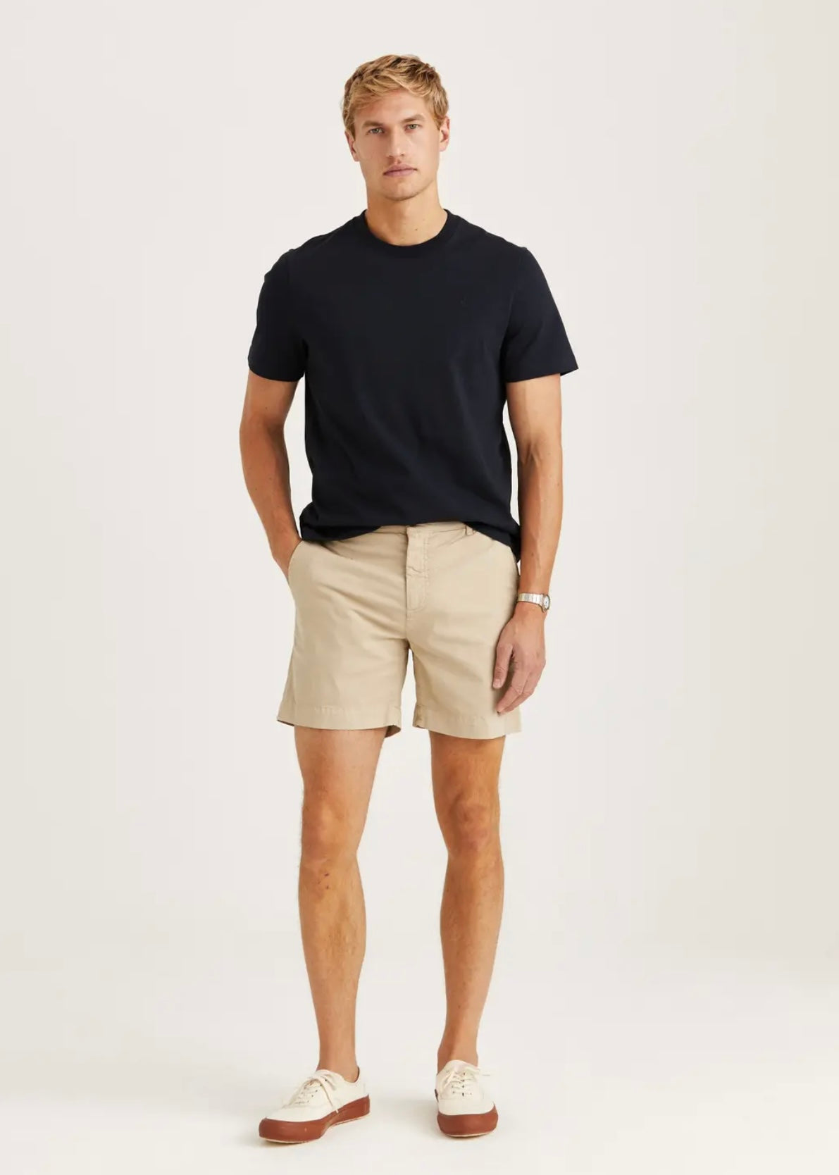 Morris Jeffrey Summer Chino shorts - Khaki
