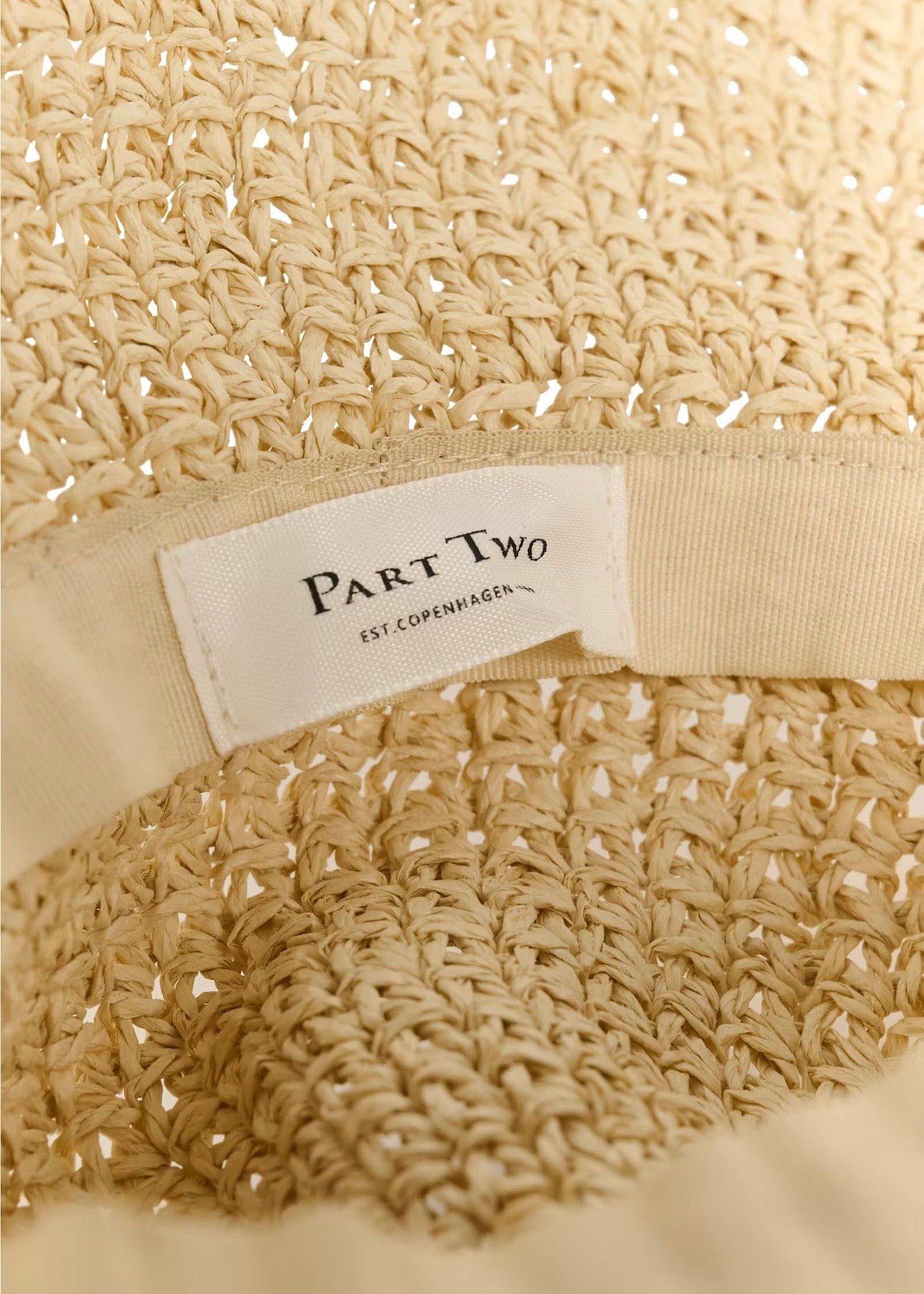 Pouline Hat Natural Raw