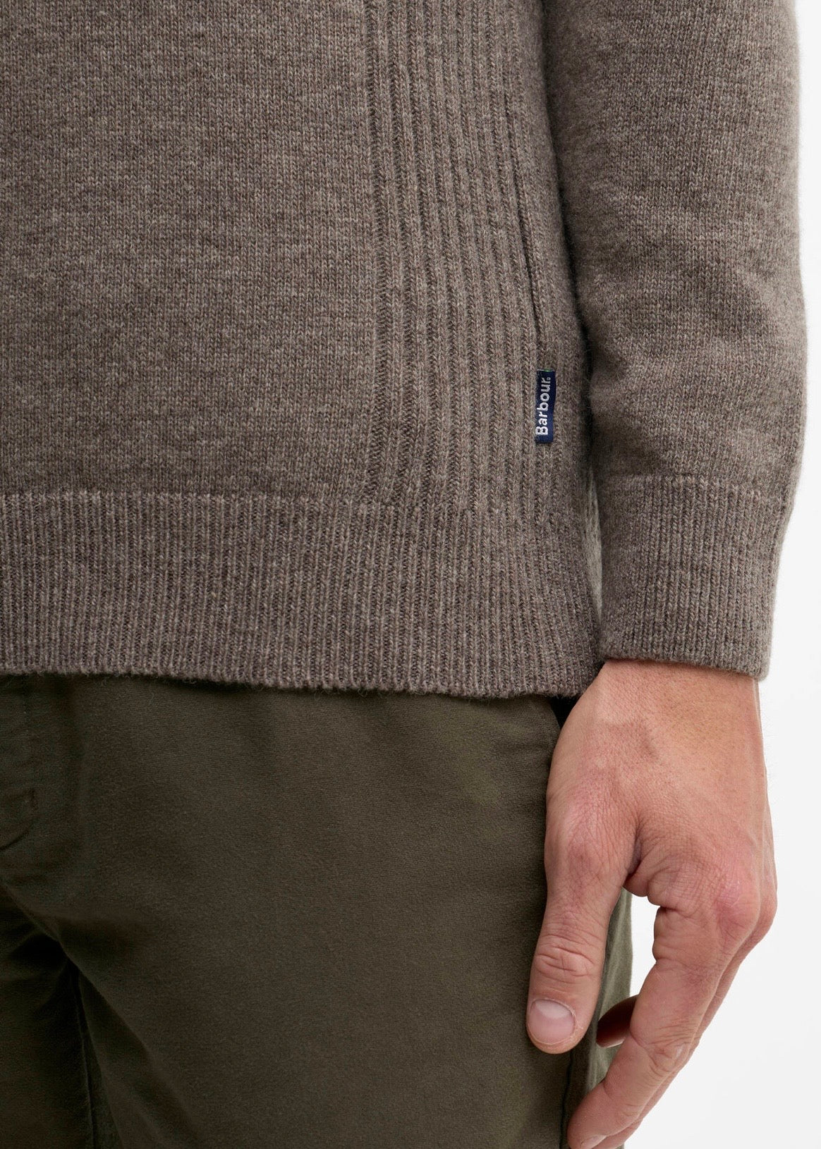 Holden Half Zip Military Marl