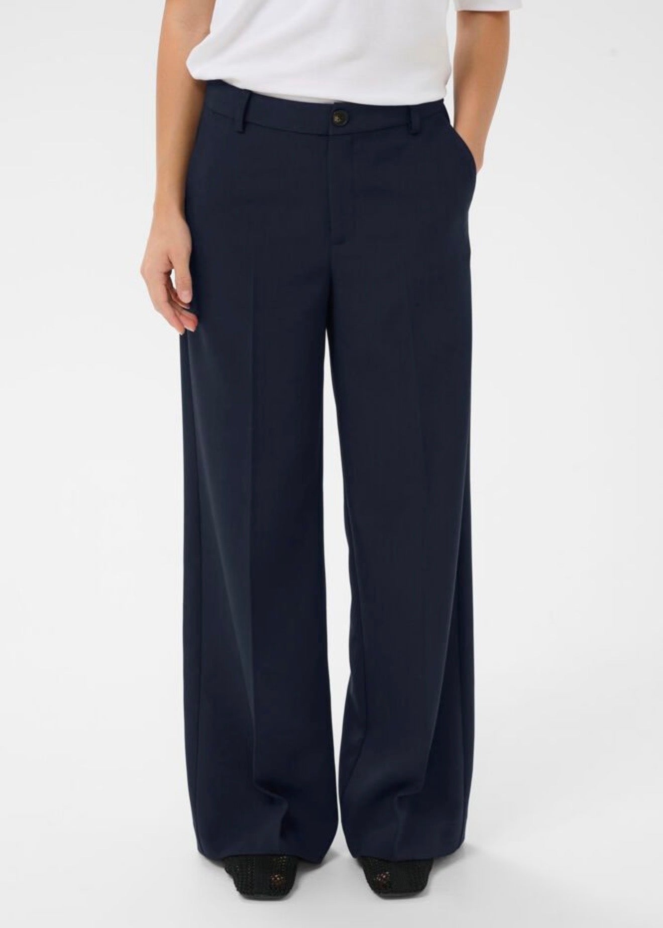 Ninnesa Pants Dark Navy