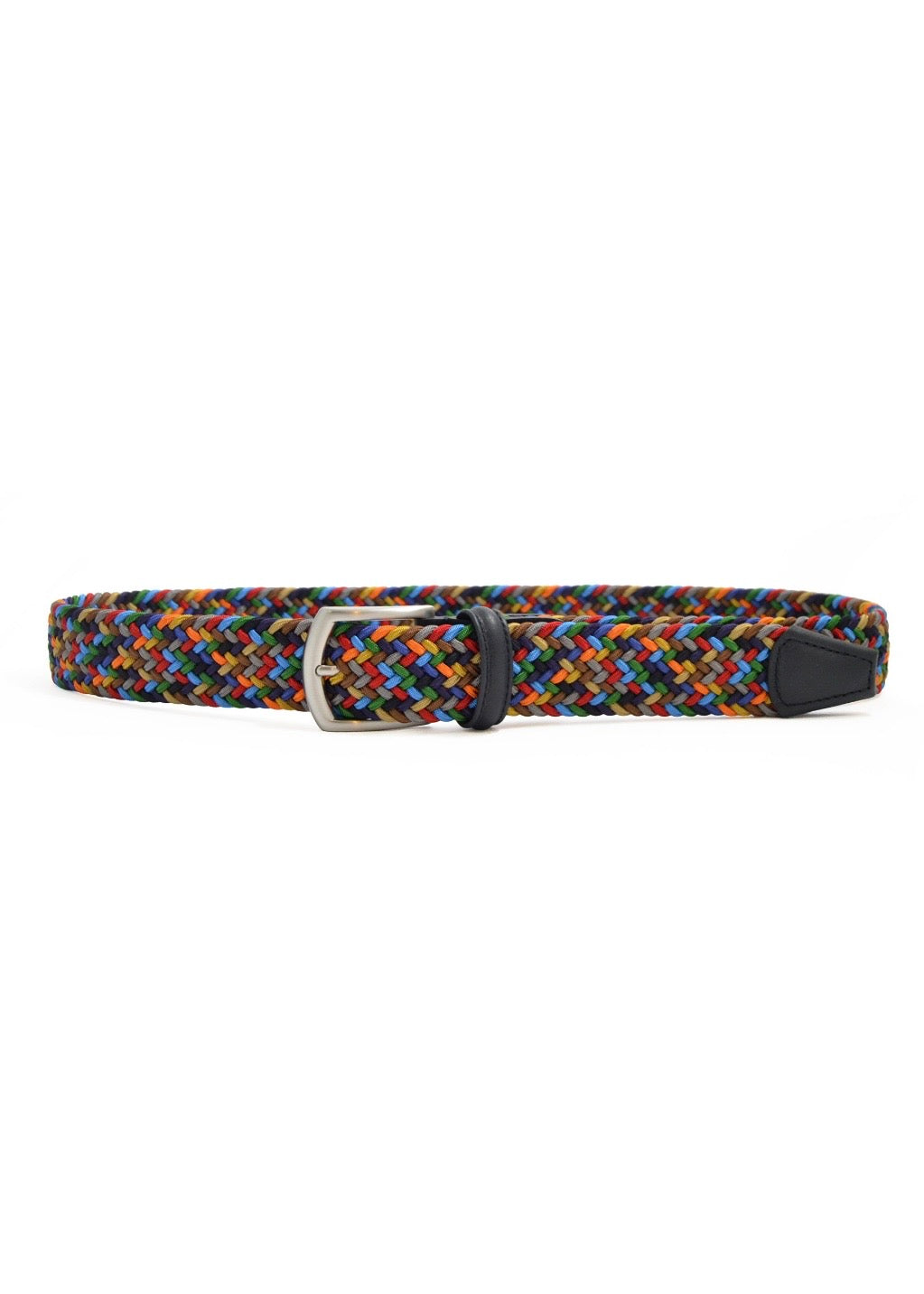 Elastic Belt Multi Color Dark