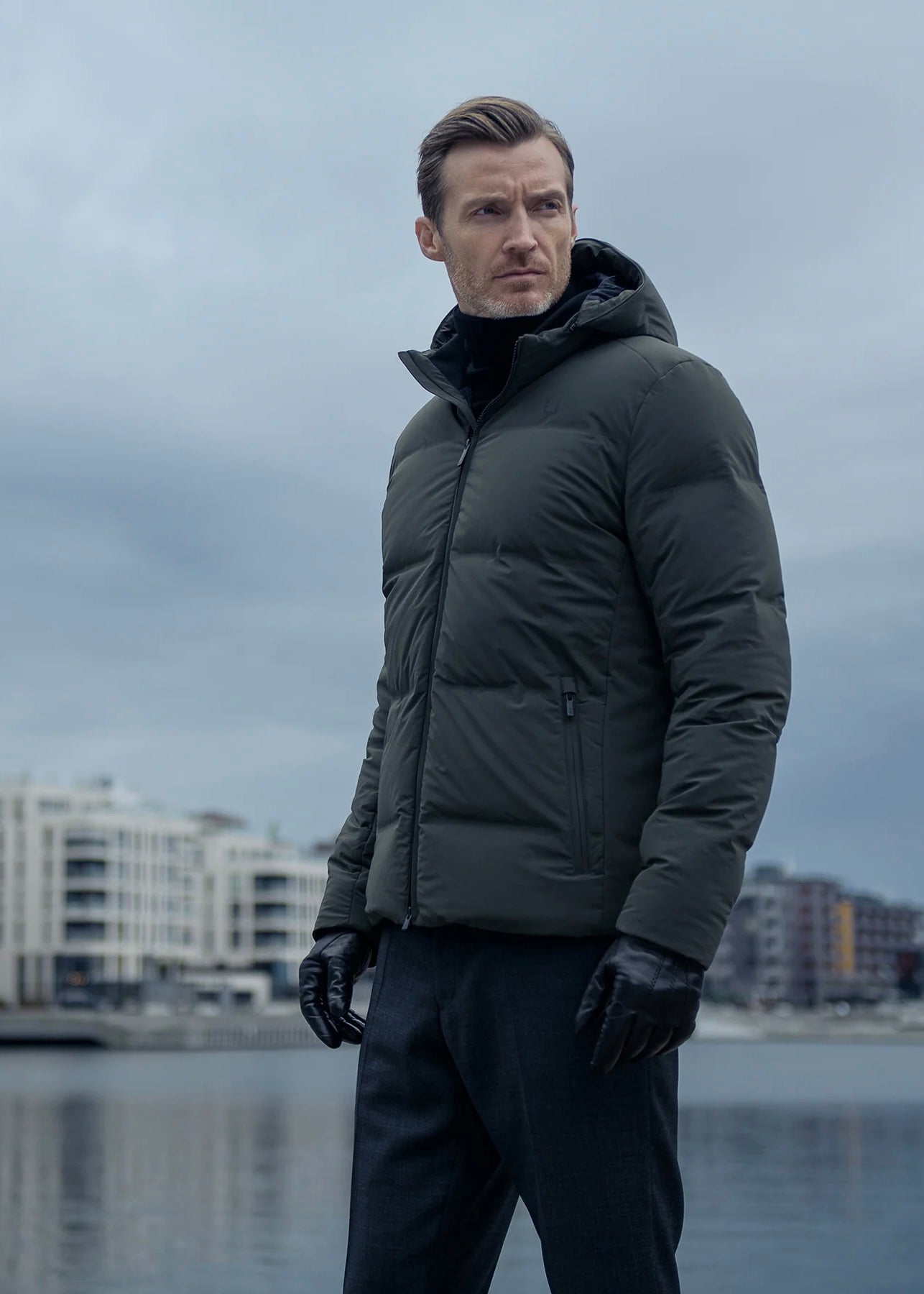 Bolt Down Jacket Night Olive