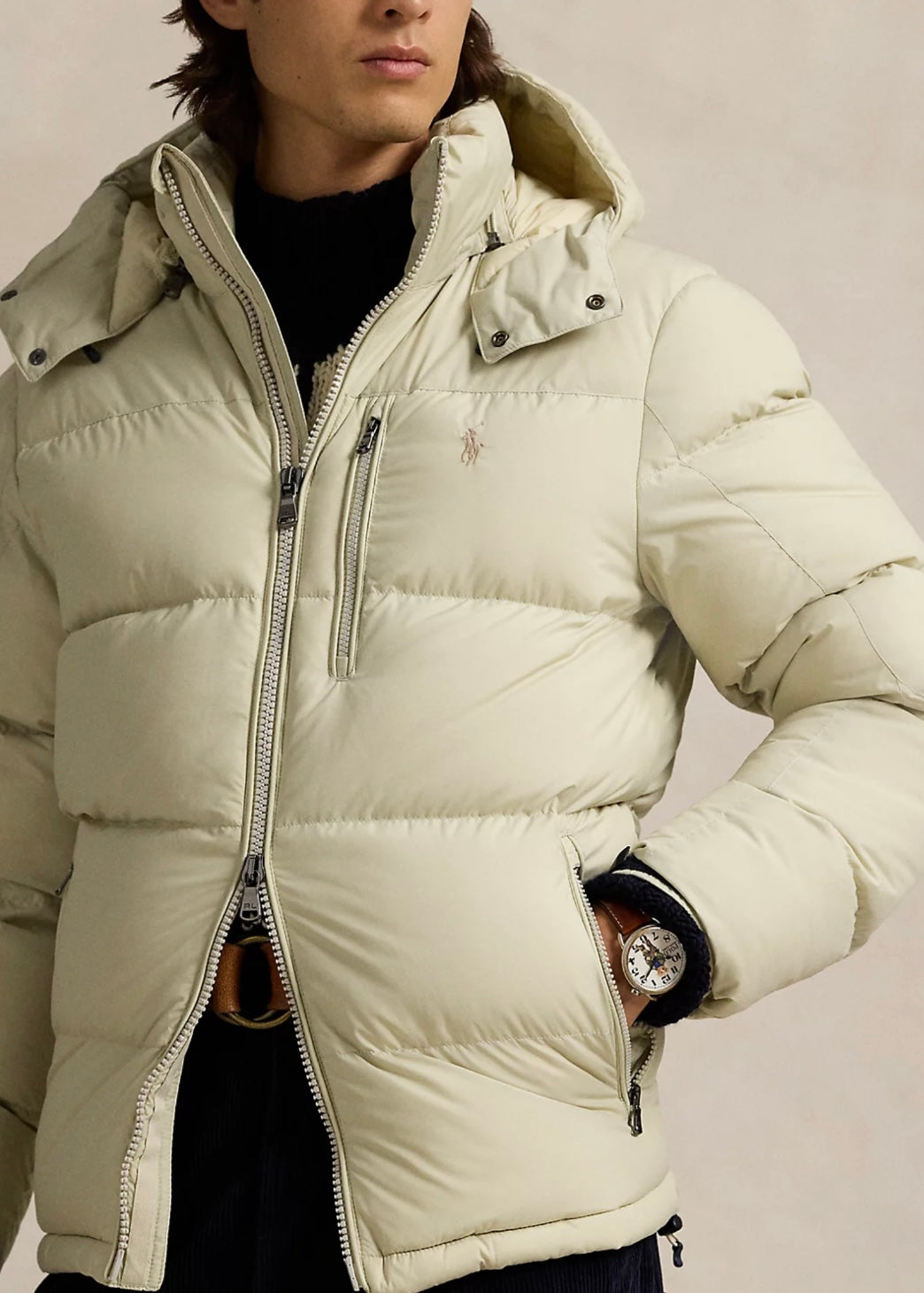 Polo Ralph Lauren Down jacket - Basic Sand