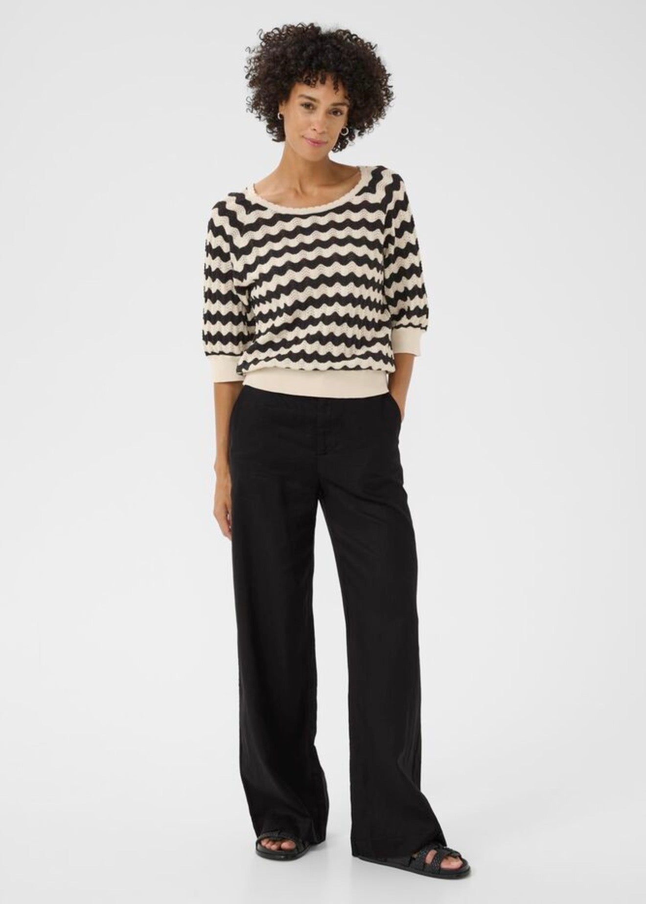 Ninnes Pants Black
