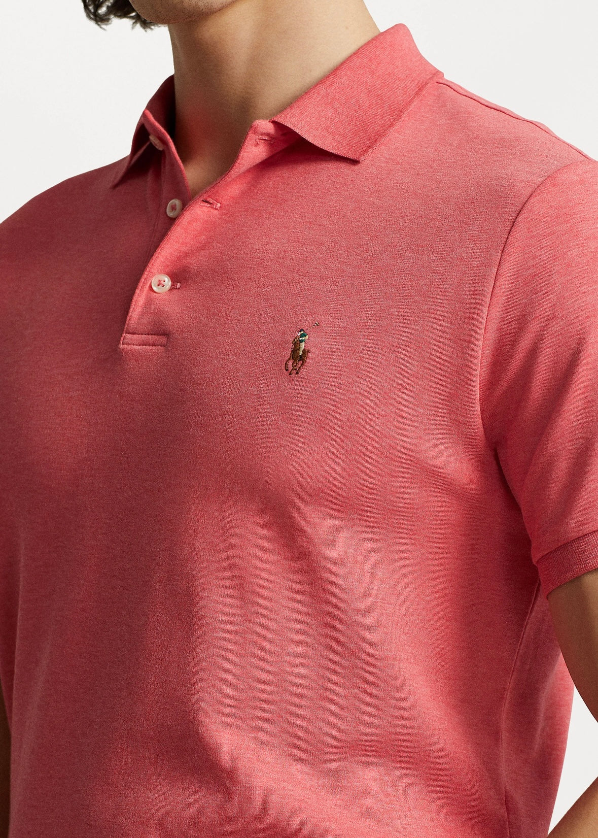 Polo Ralph Lauren Interlock pique - Highland Rose