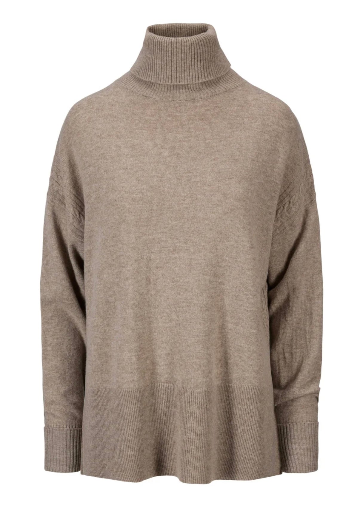 Ella&il Mina Wool sweater - Beige Melange