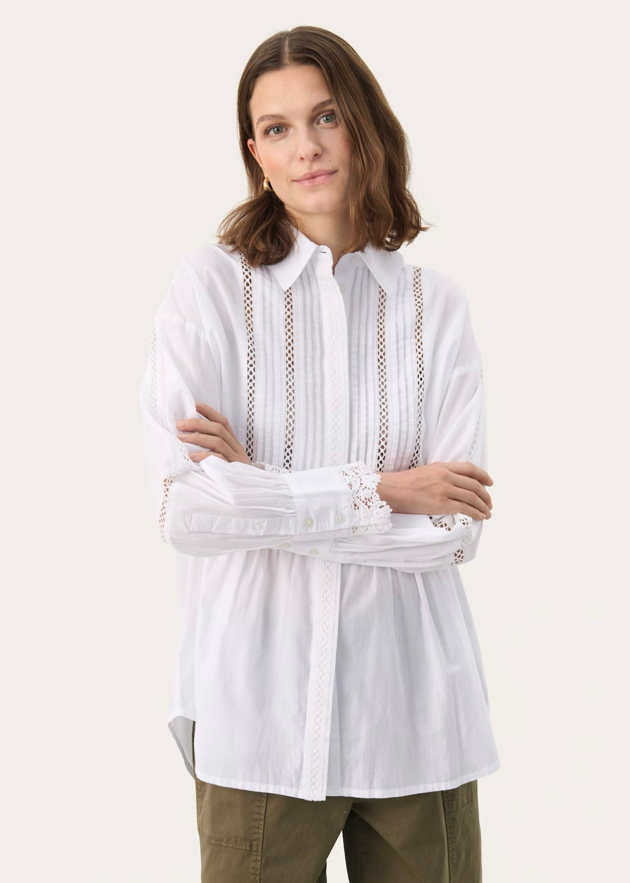 Part Two Nidine shirt - Bright White