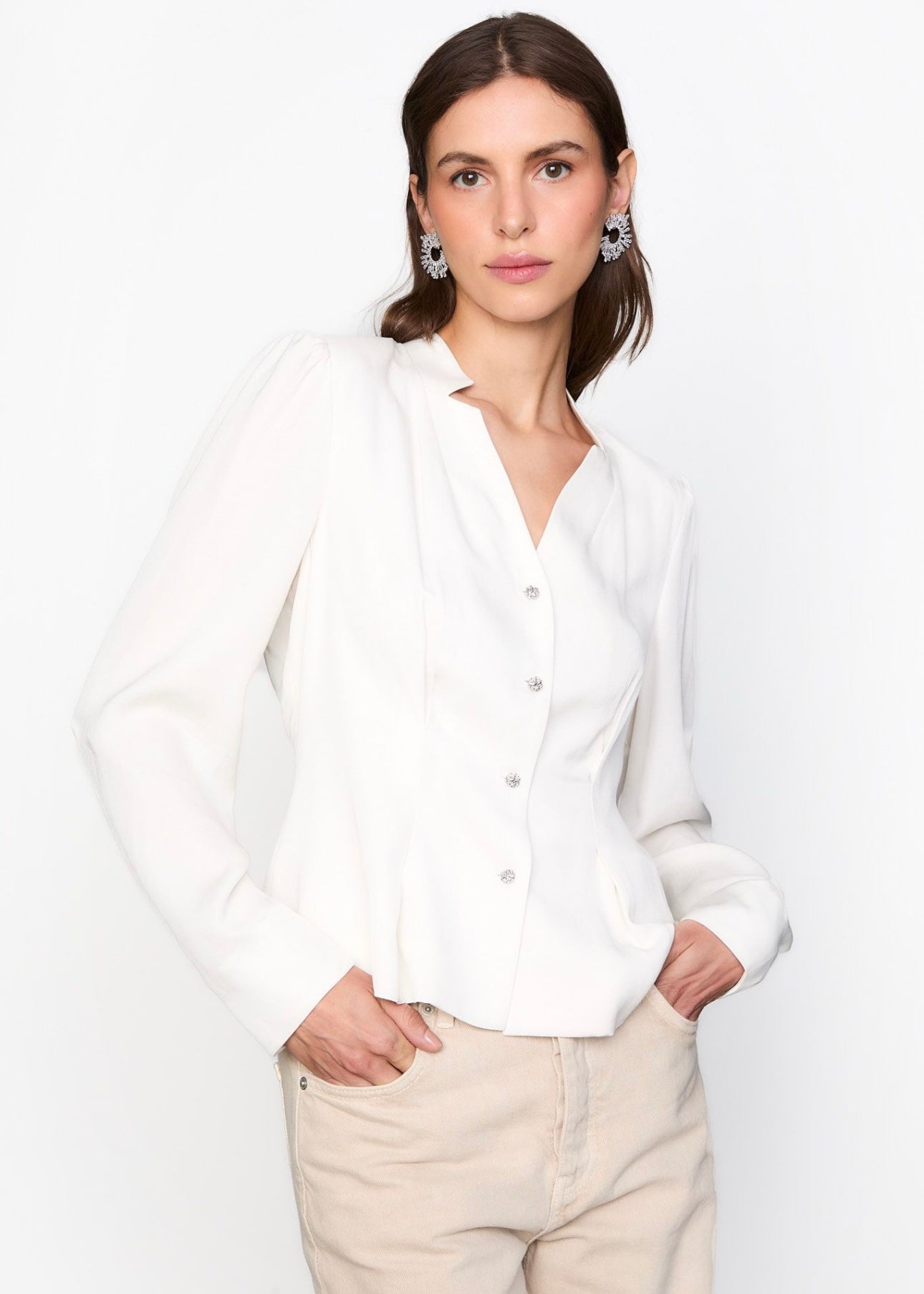 Sue blouse Cream