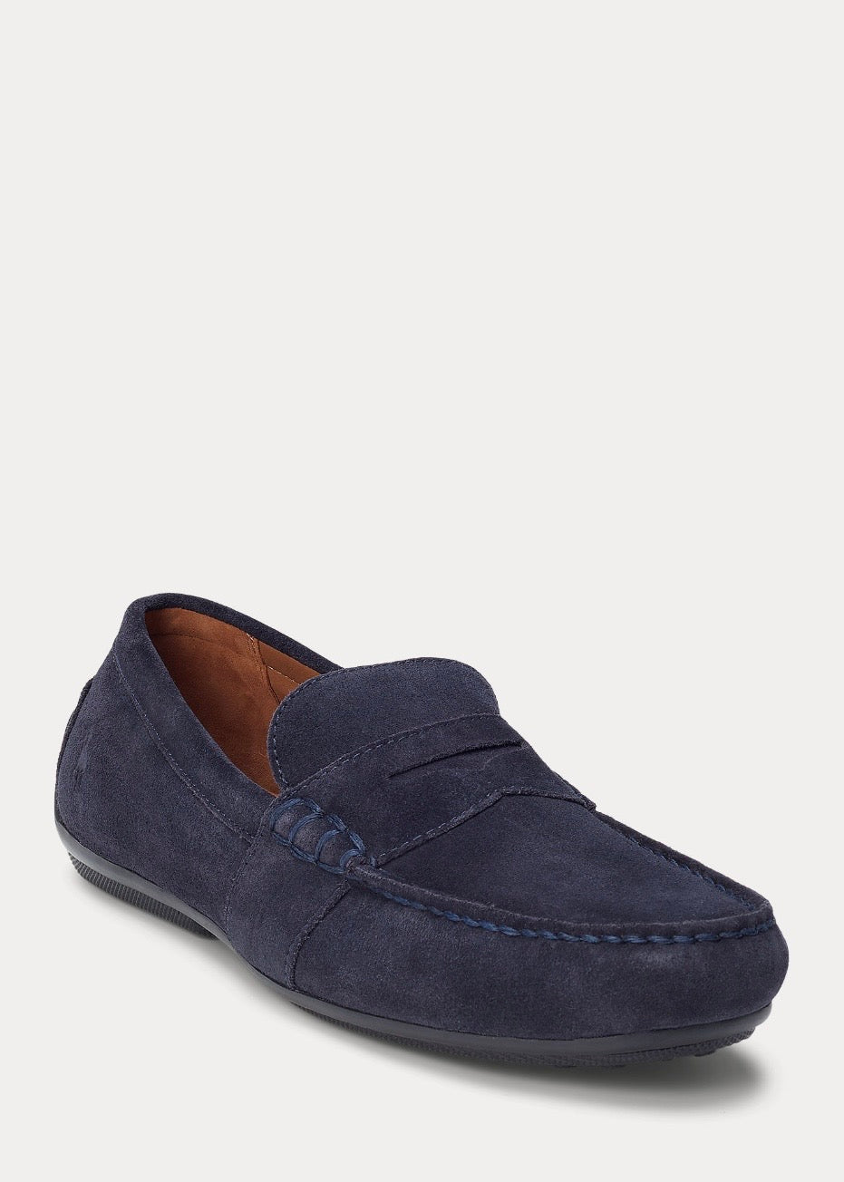 Reynold Suede Driver Hunter Navy