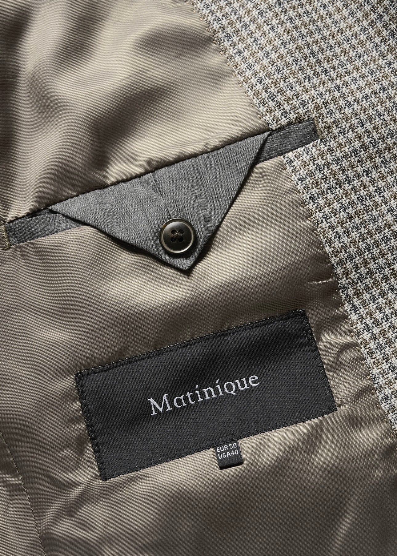 Matinique Garet Double blazer - Medium Grey Melange