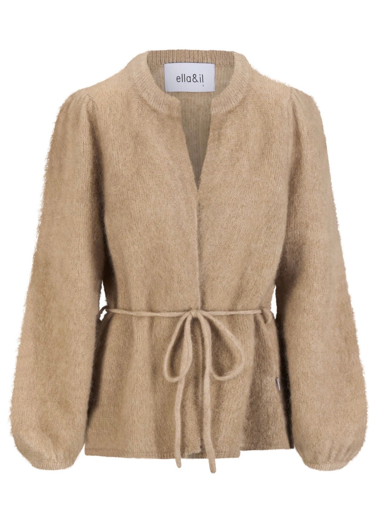 Fredrikke Chunky cardigan Hazel Beige