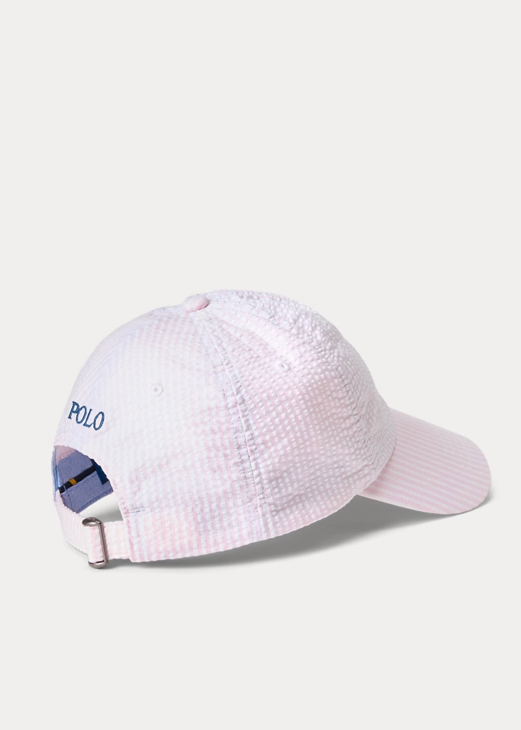 Ralph Lauren Seersucker caps - Carmel Pink