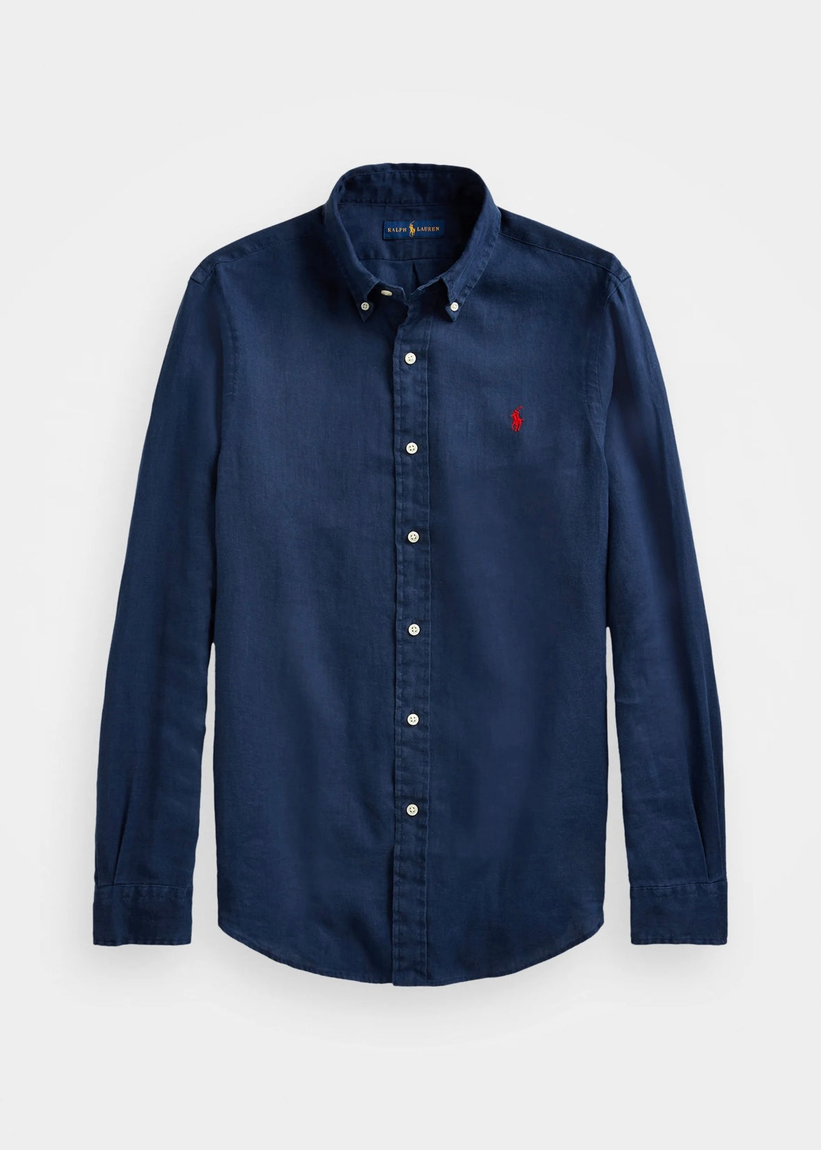 Polo Ralph Lauren Linen shirt slim fit - Navy