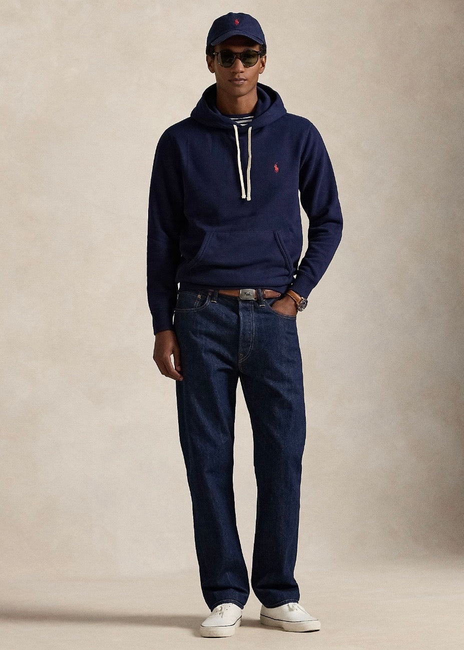 The RL Fleece Hoodie Navy