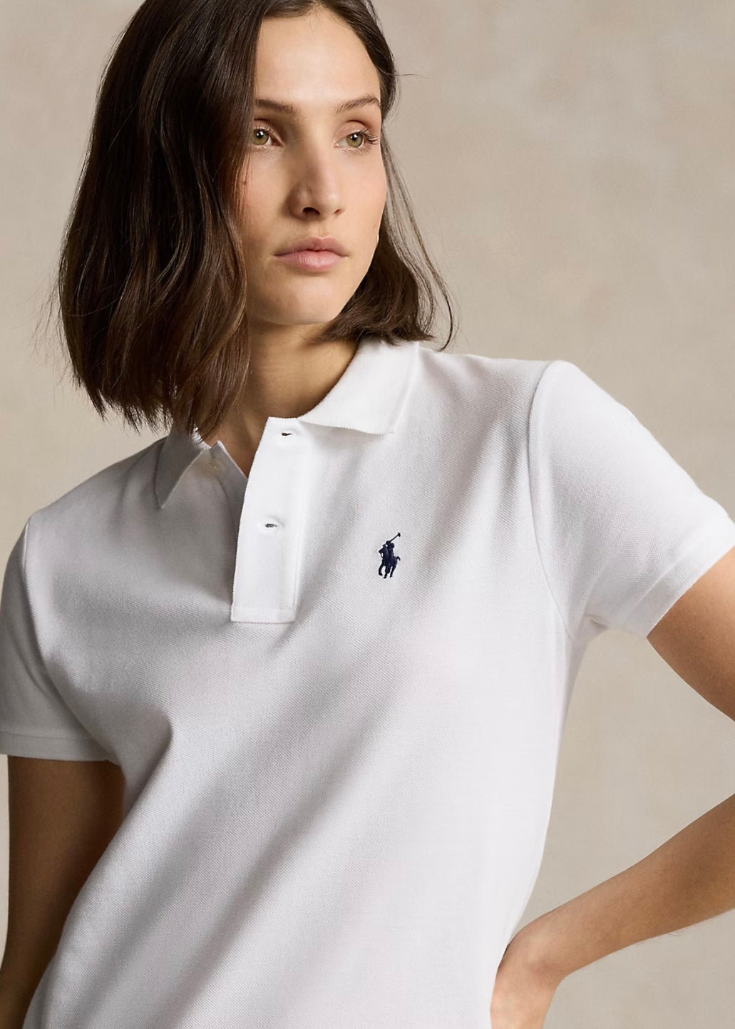 Ralph Lauren Pique dress - White