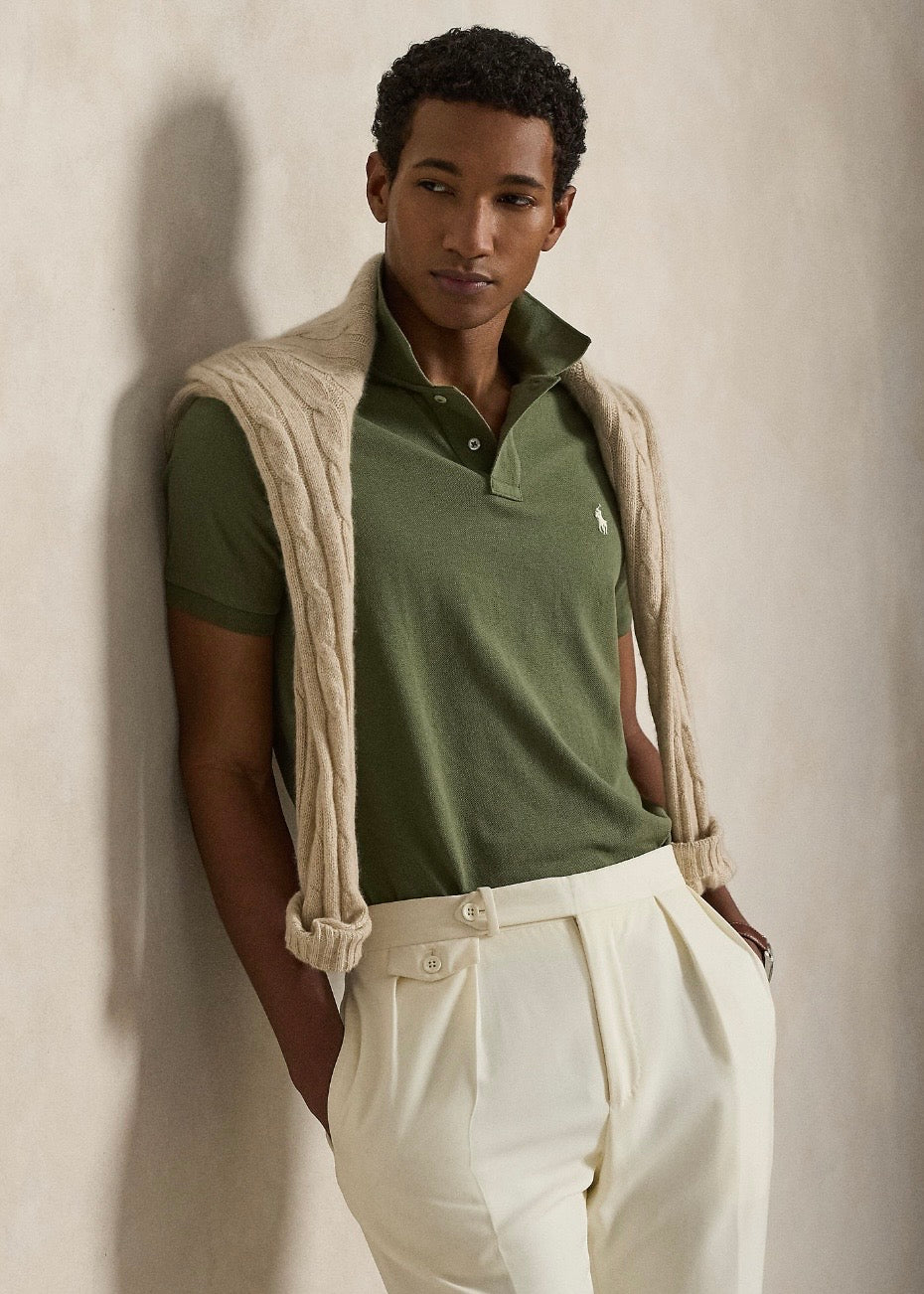 Mesh Polo Shirt Garden Trail