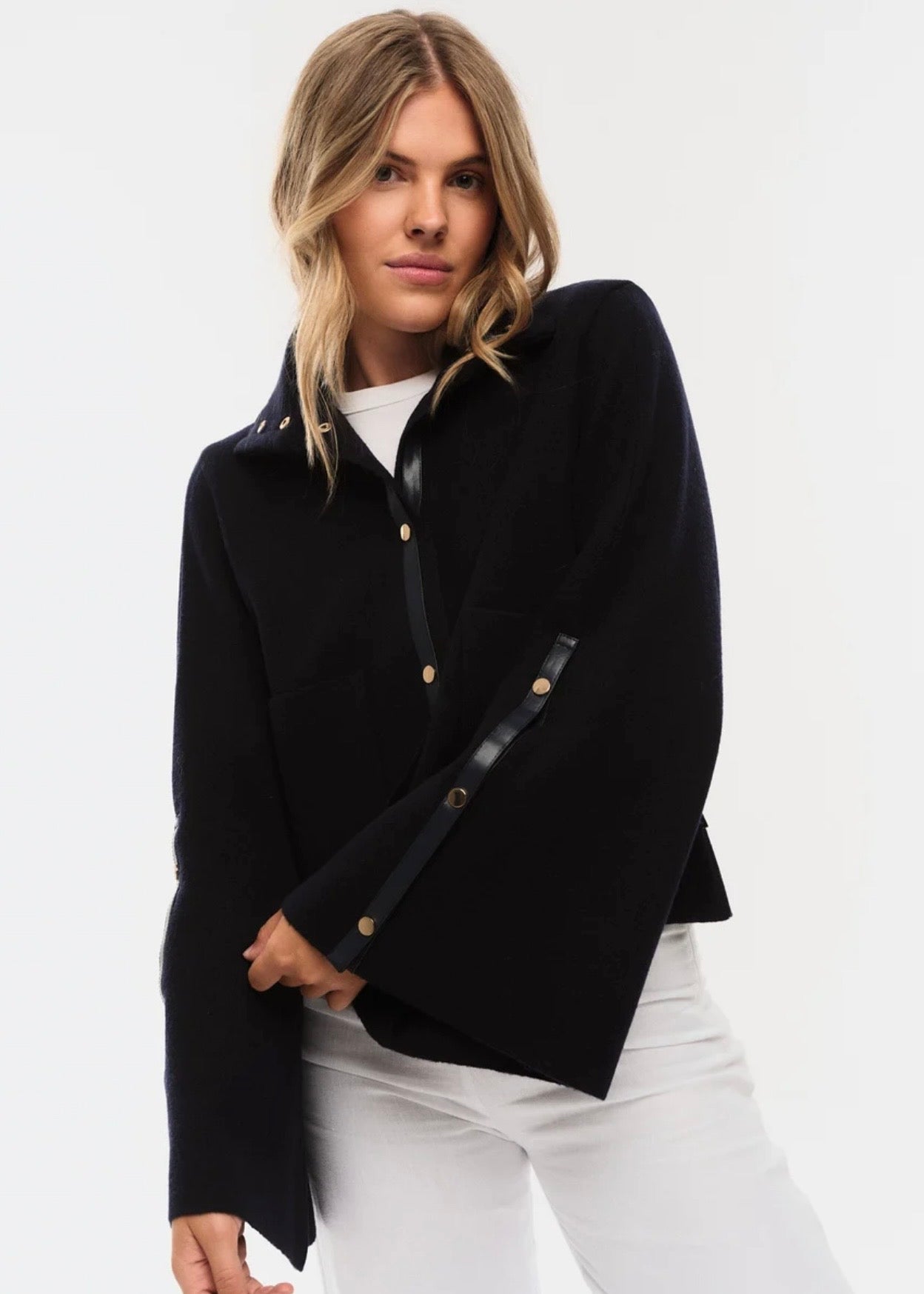 Enola Merino Jacket Navy