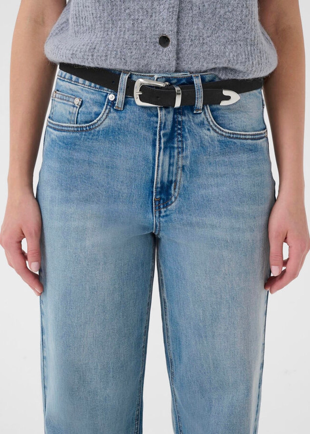 Filua Suede Belt Black