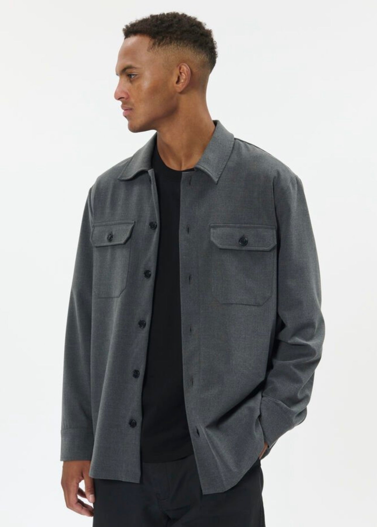 Damo jacket Medium Grey Melange