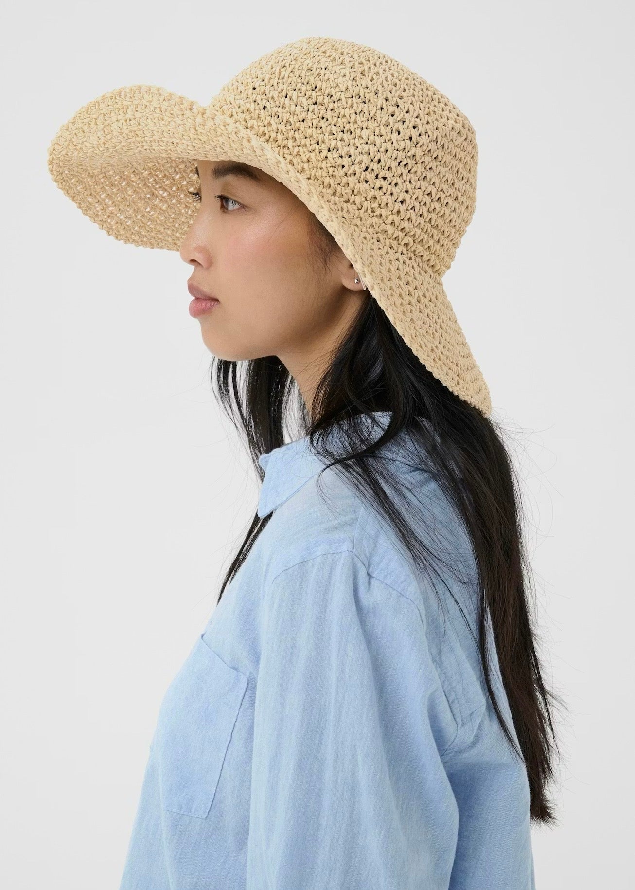 Pouline Hat Natural Raw