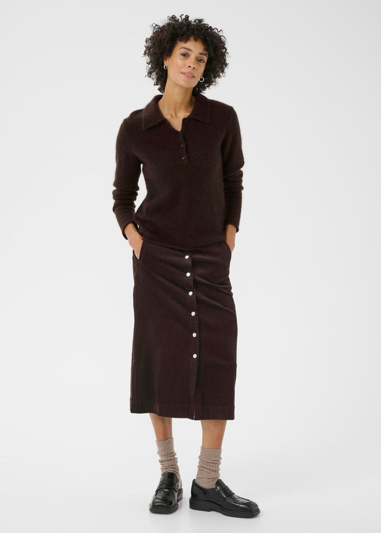 Silya pullover Ganache Melange