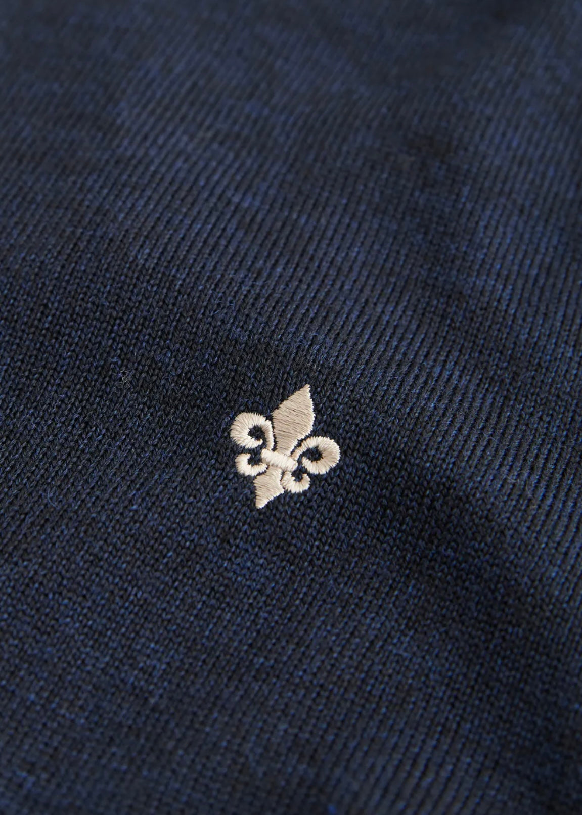 Merino John Zip Navy