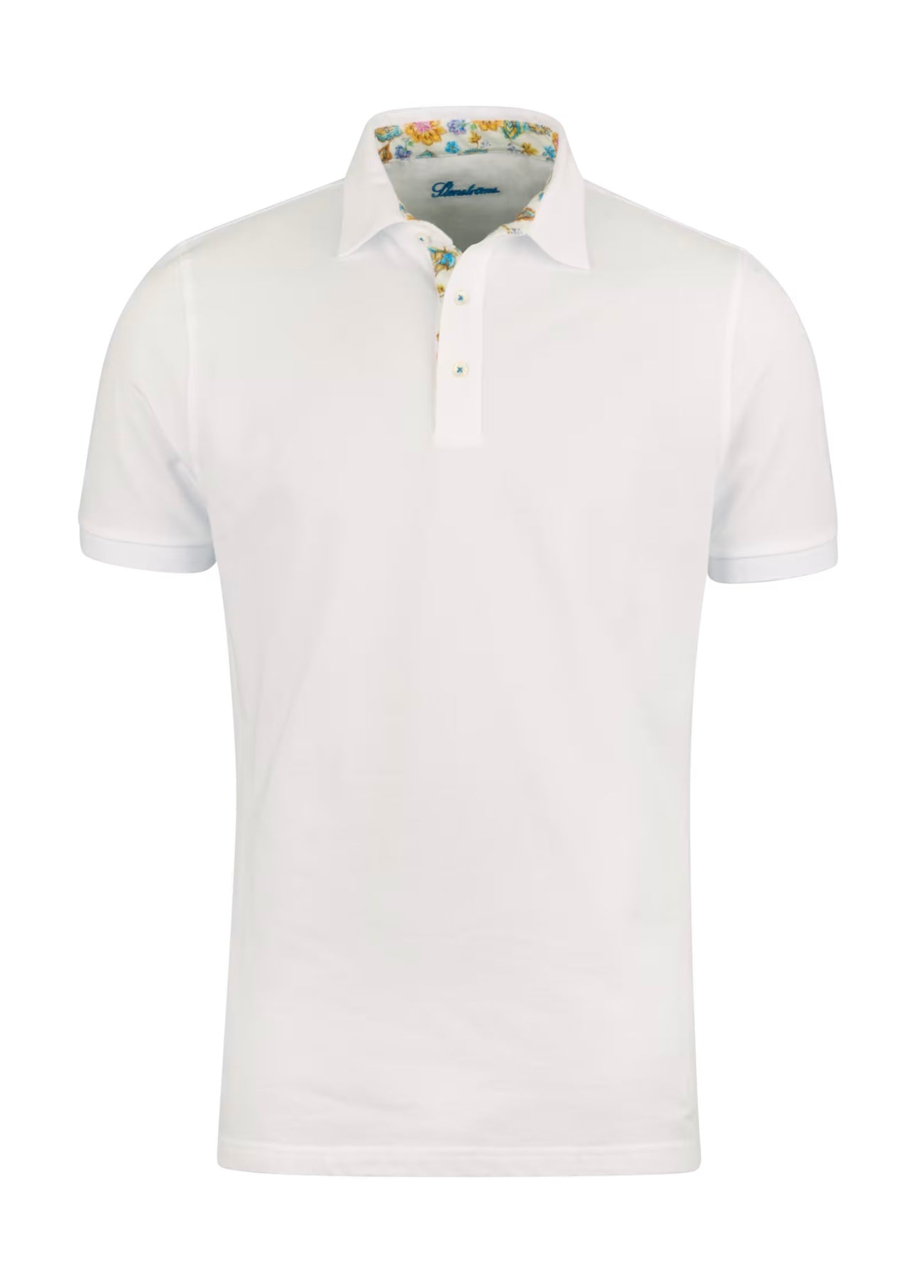 Stenströms Contrast pique - White