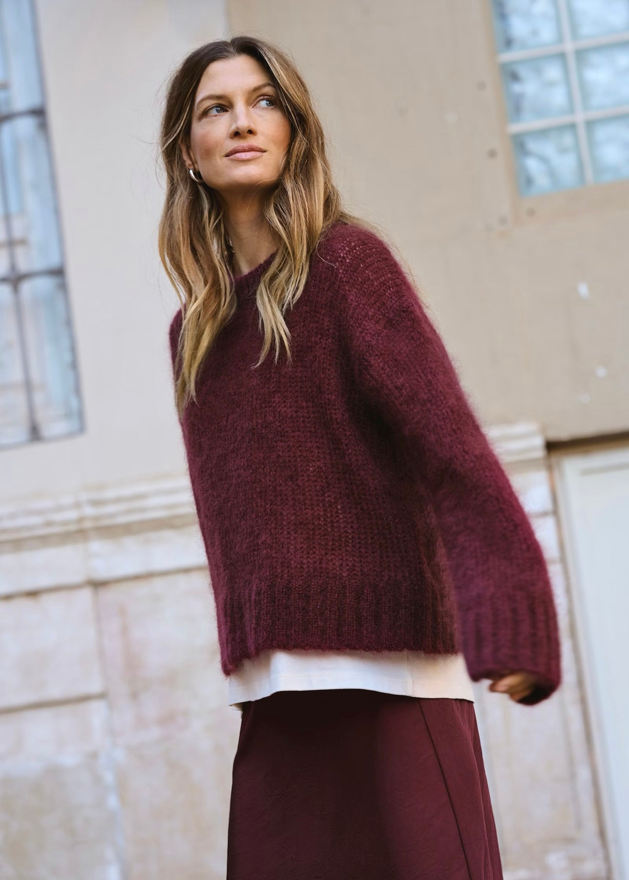 Sille pullover Tawny Port
