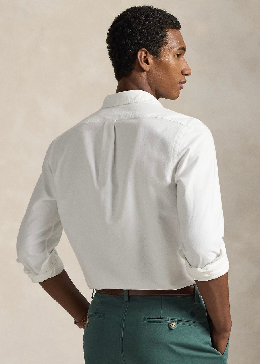 Slim Fit Oxford shirt White