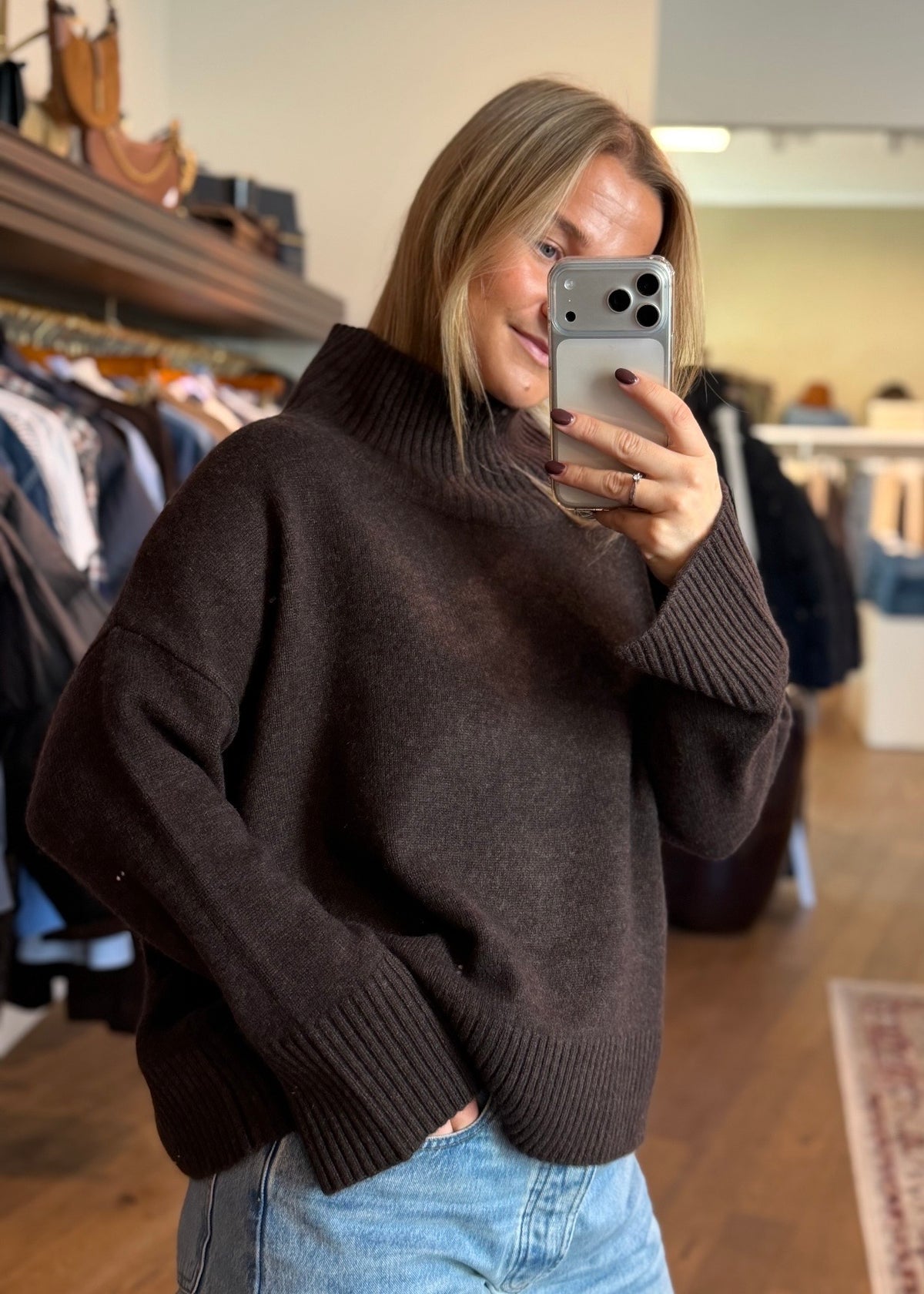 Ida Cashmere Pullover Brown