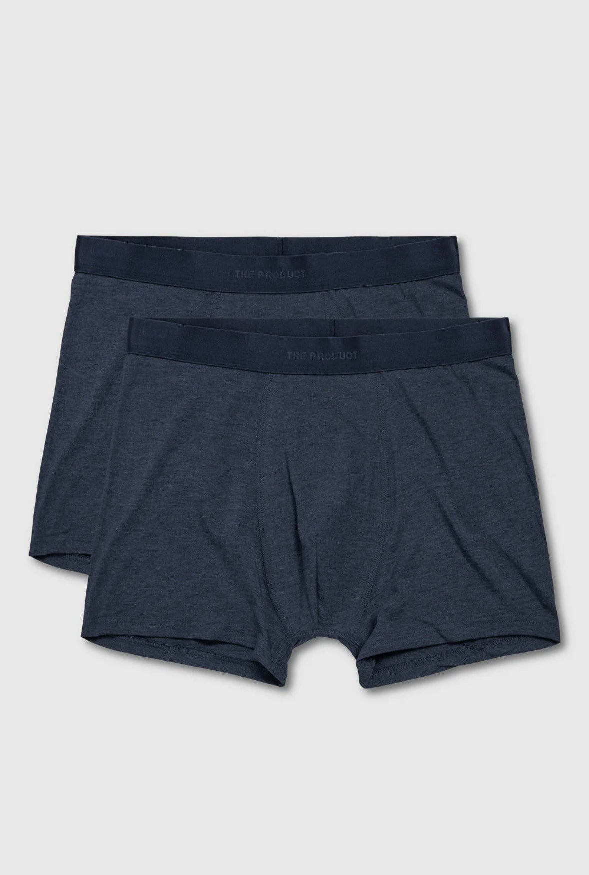 Bamboo Boxer 2-pack Blue Mel.