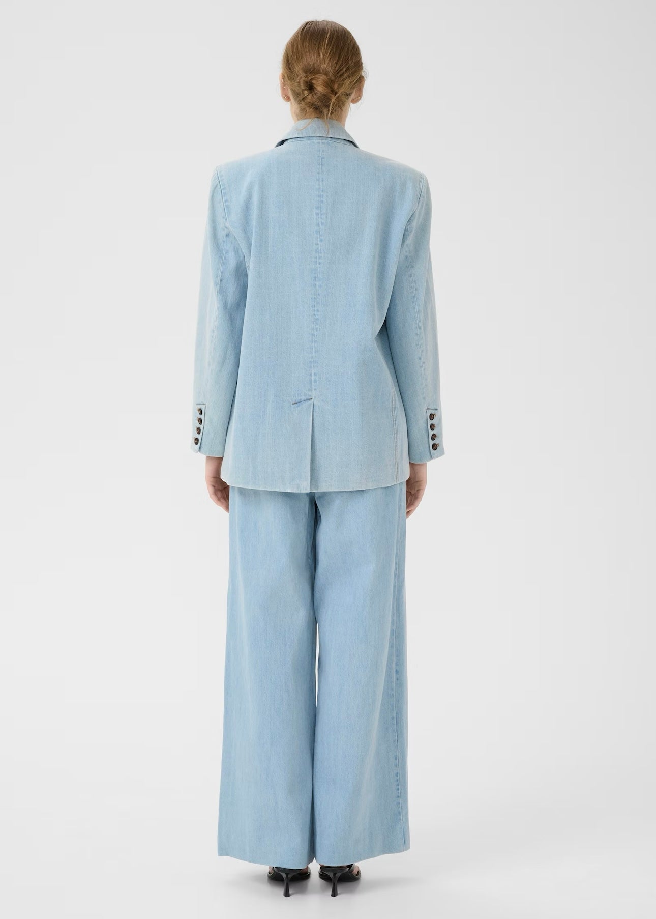 Gestuz Vella blazer - Light Blue Washed