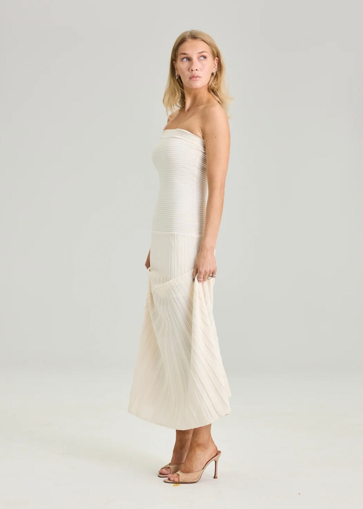 Emilie Dress Cream