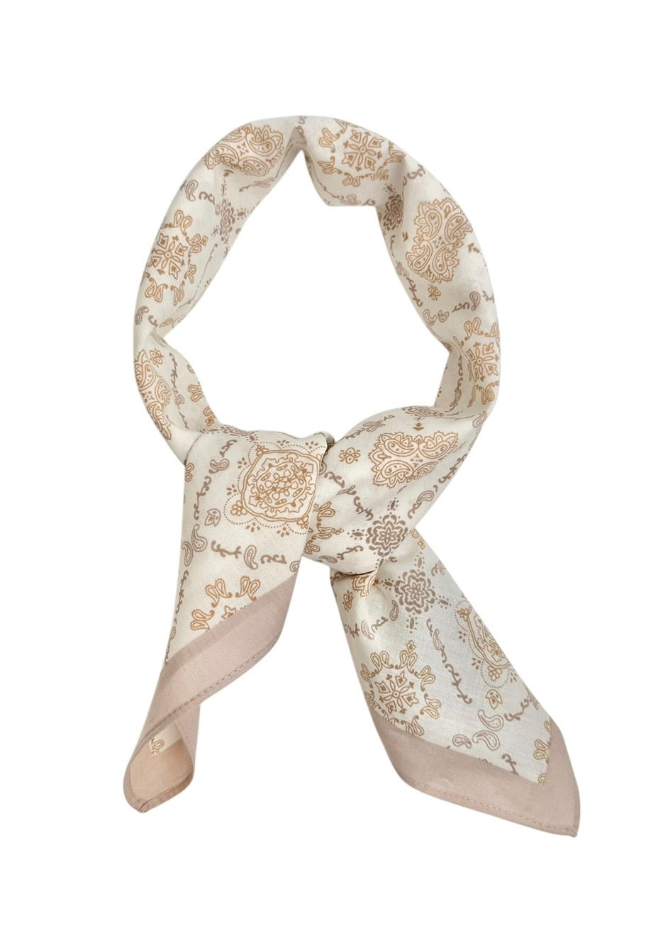 Cotton Scarf Beige