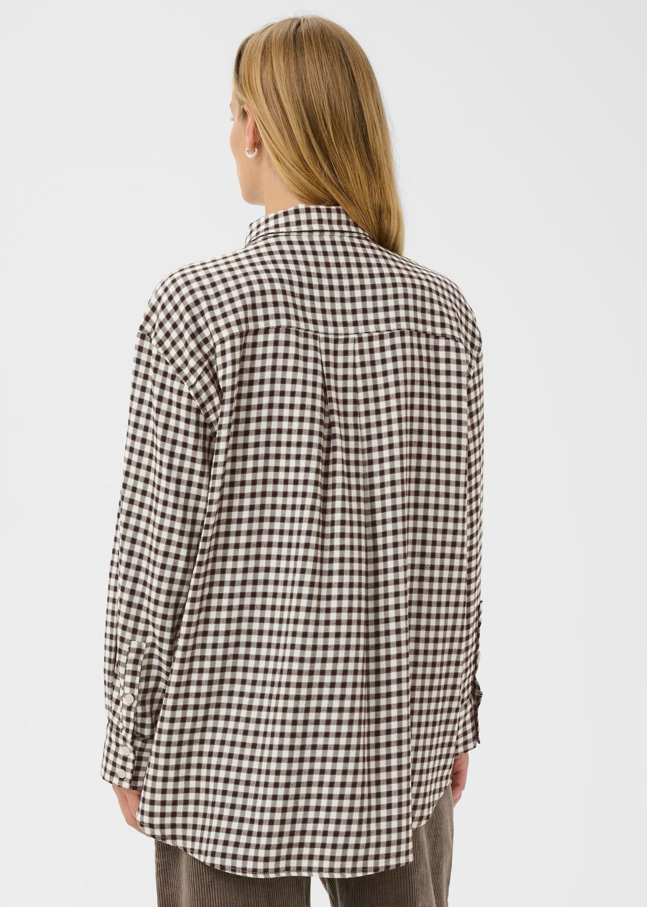 Samea shirt Garnache Mini Check