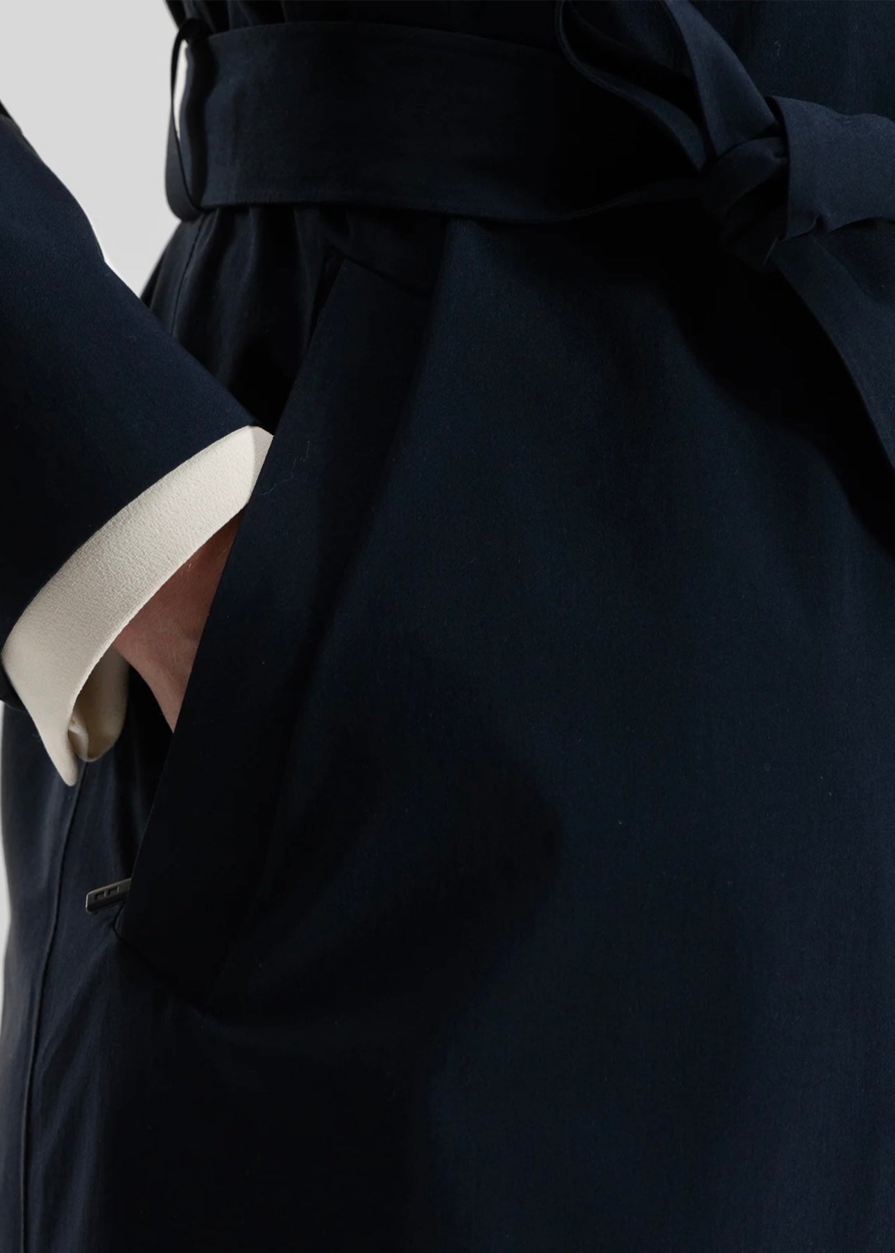 Skylar Trench Coat Navy