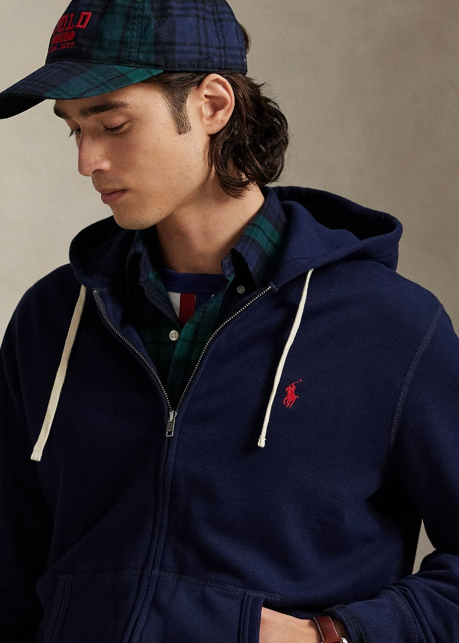 Fleece Hoodie Cruise Navy