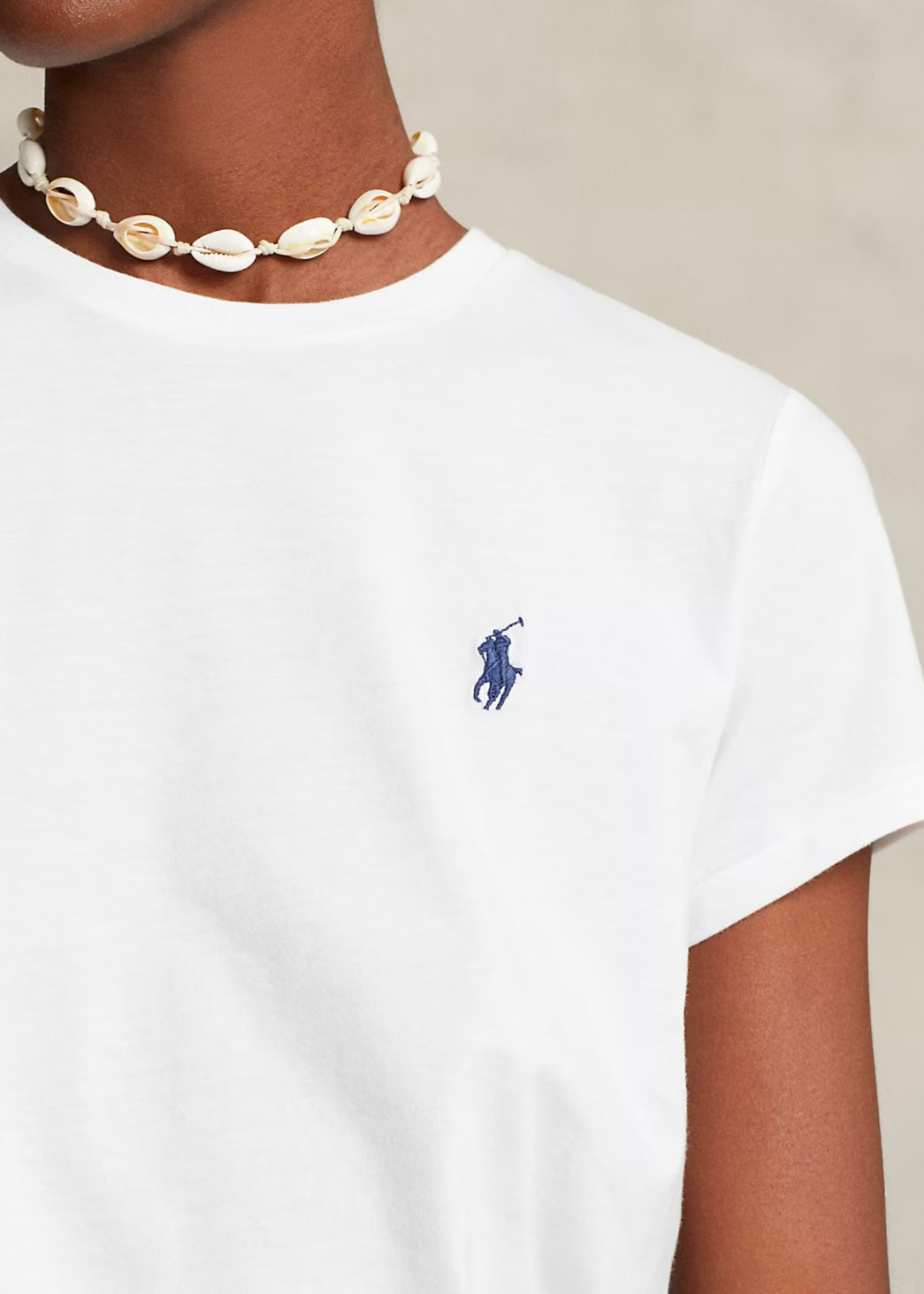 Cotton Jersey Tee White